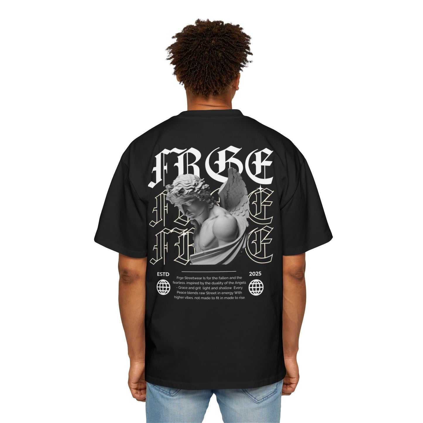Oversized Tee - FRGE STREETWEAR BLESSED 2 FRGE T-Shirt