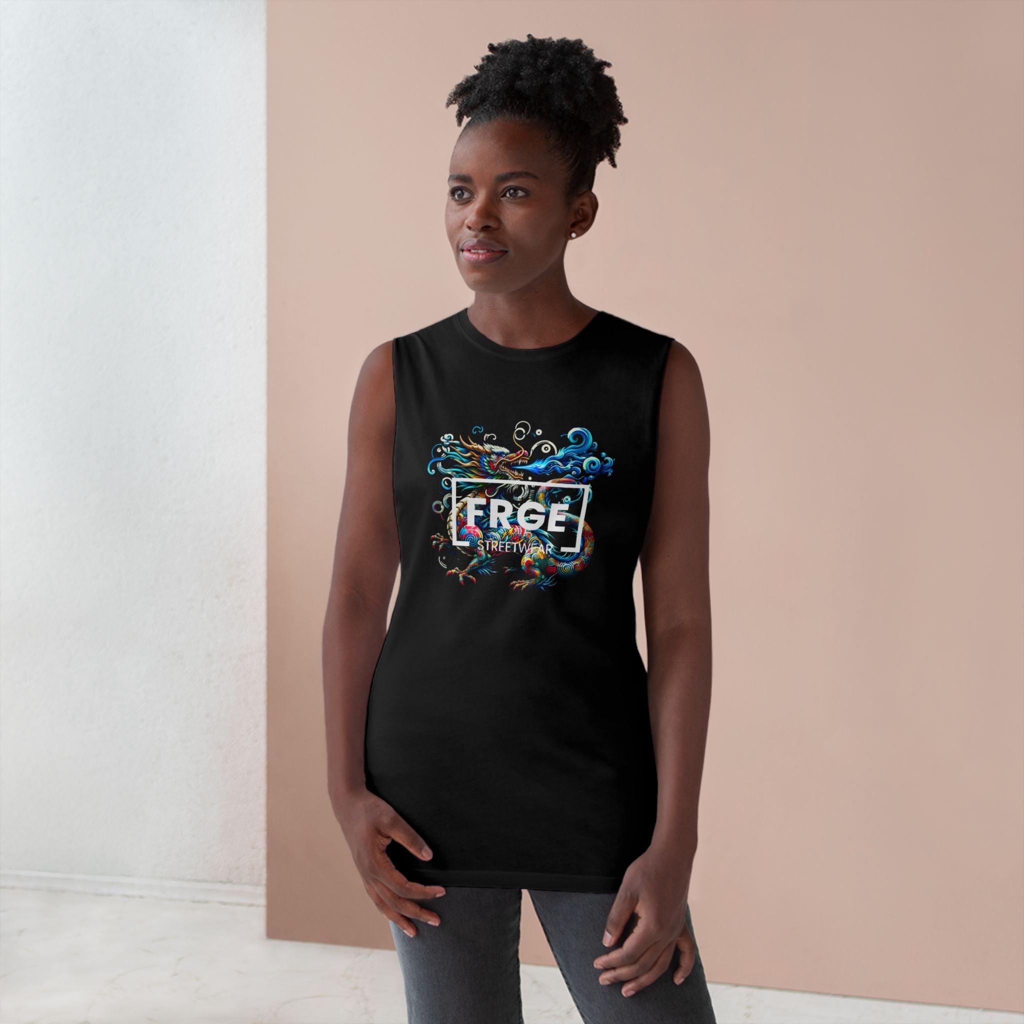 Tank Top - FRGE Streetwear DRAGON Printify Tank Top
