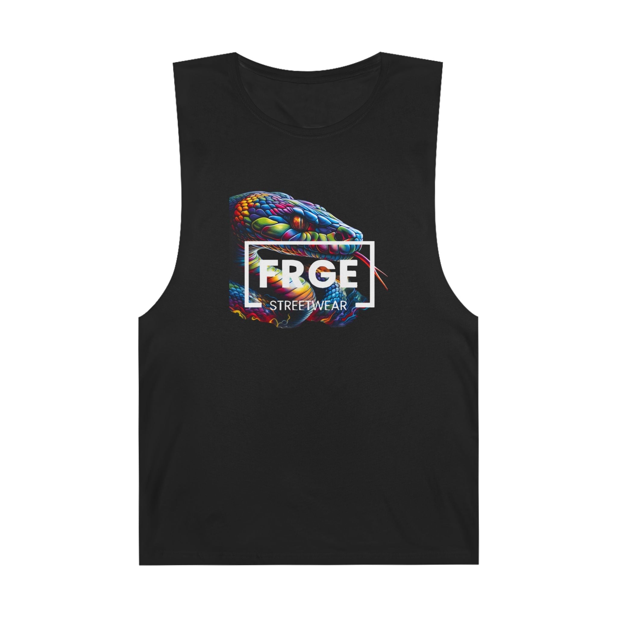 Tank Top Streetwear SNAKE Design Printify Tank Top