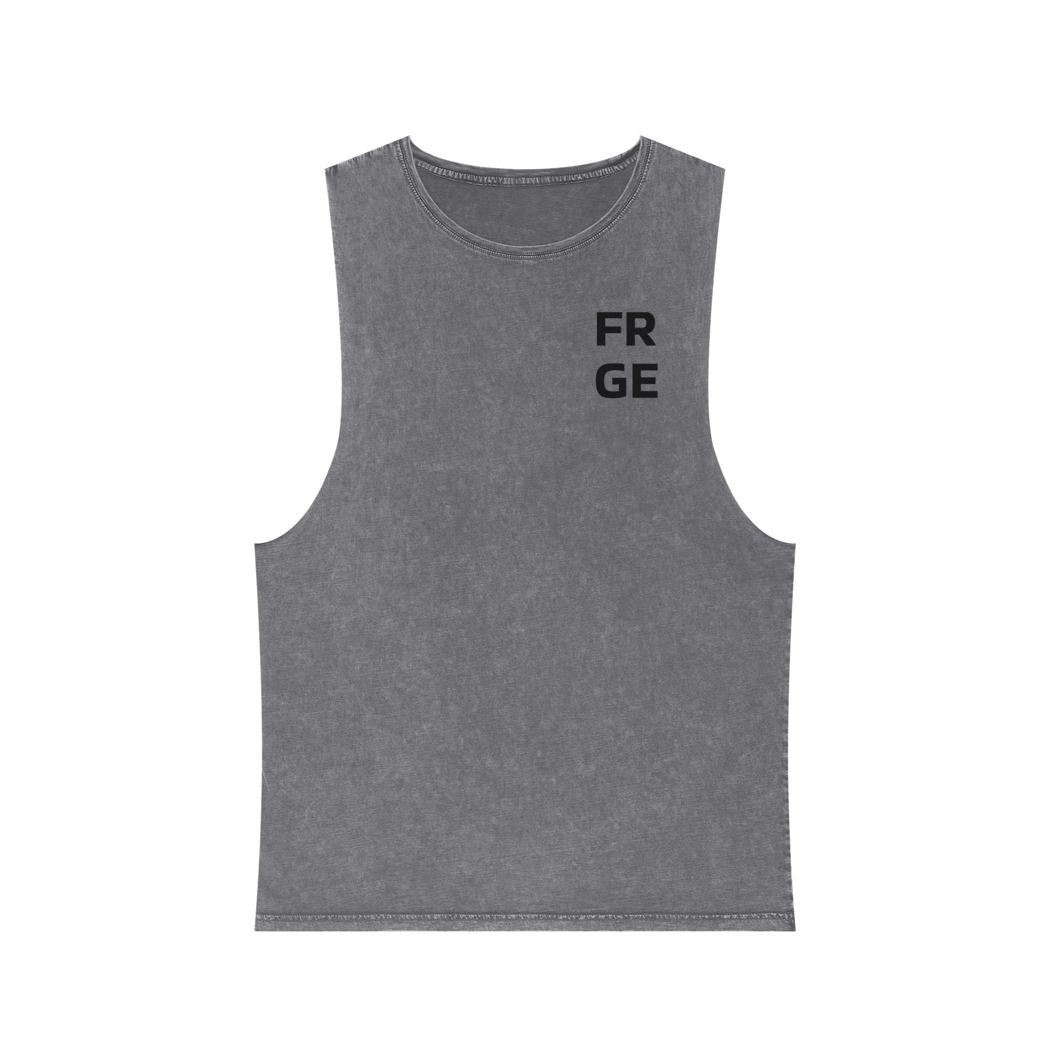 Tank Top FRGE Streetwear Unisex Stonewash Printify Tank Top
