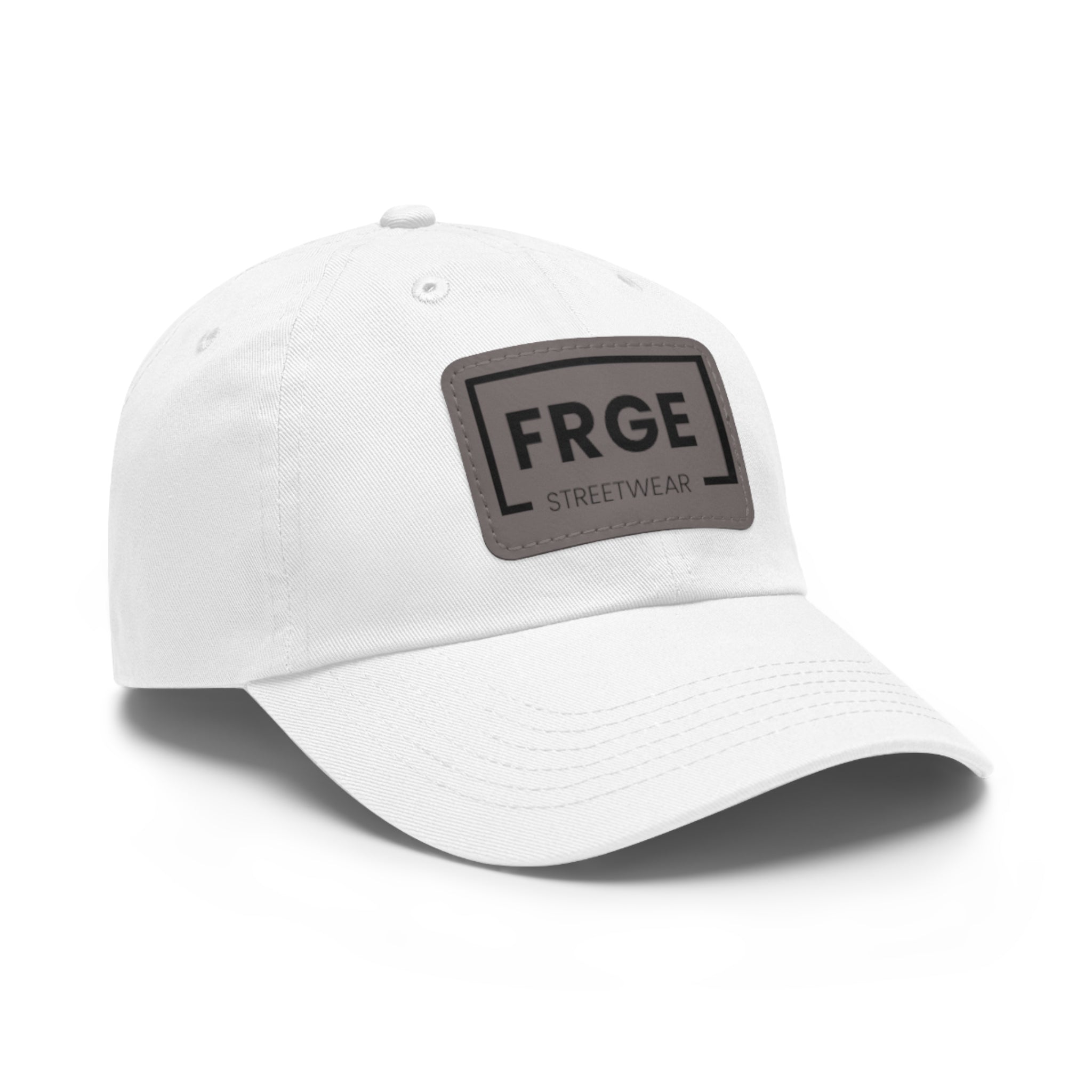 FRGE SPORTSWEAR - Dad Hat with Leather Patch (Rectangle) Printify Hats