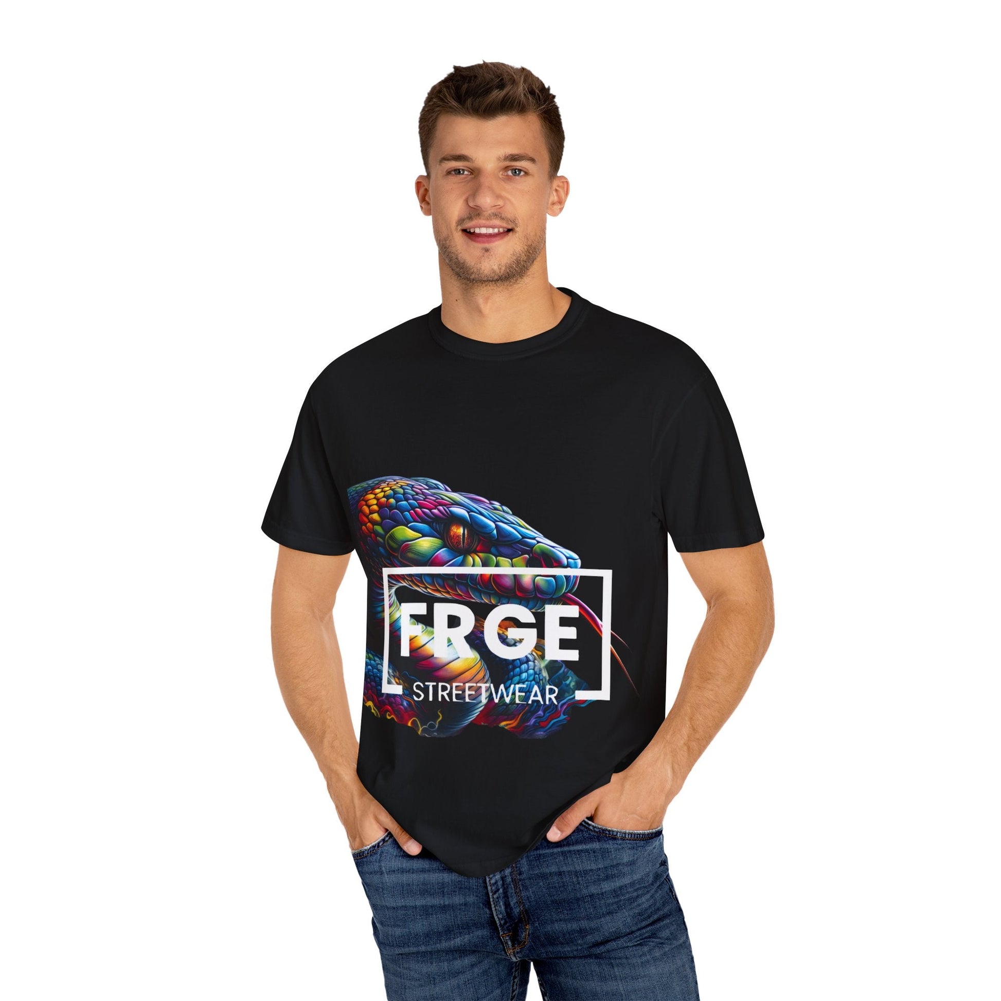 Streetwear SNAKE Unisex T-shirt - FRGE Design Printify T-Shirt