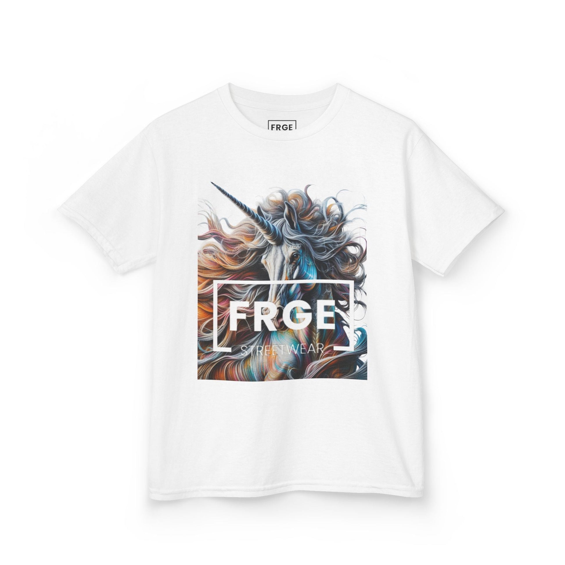 Kids Tee - FRGE Kids Streetwear Unicorn Design Printify Kids clothes