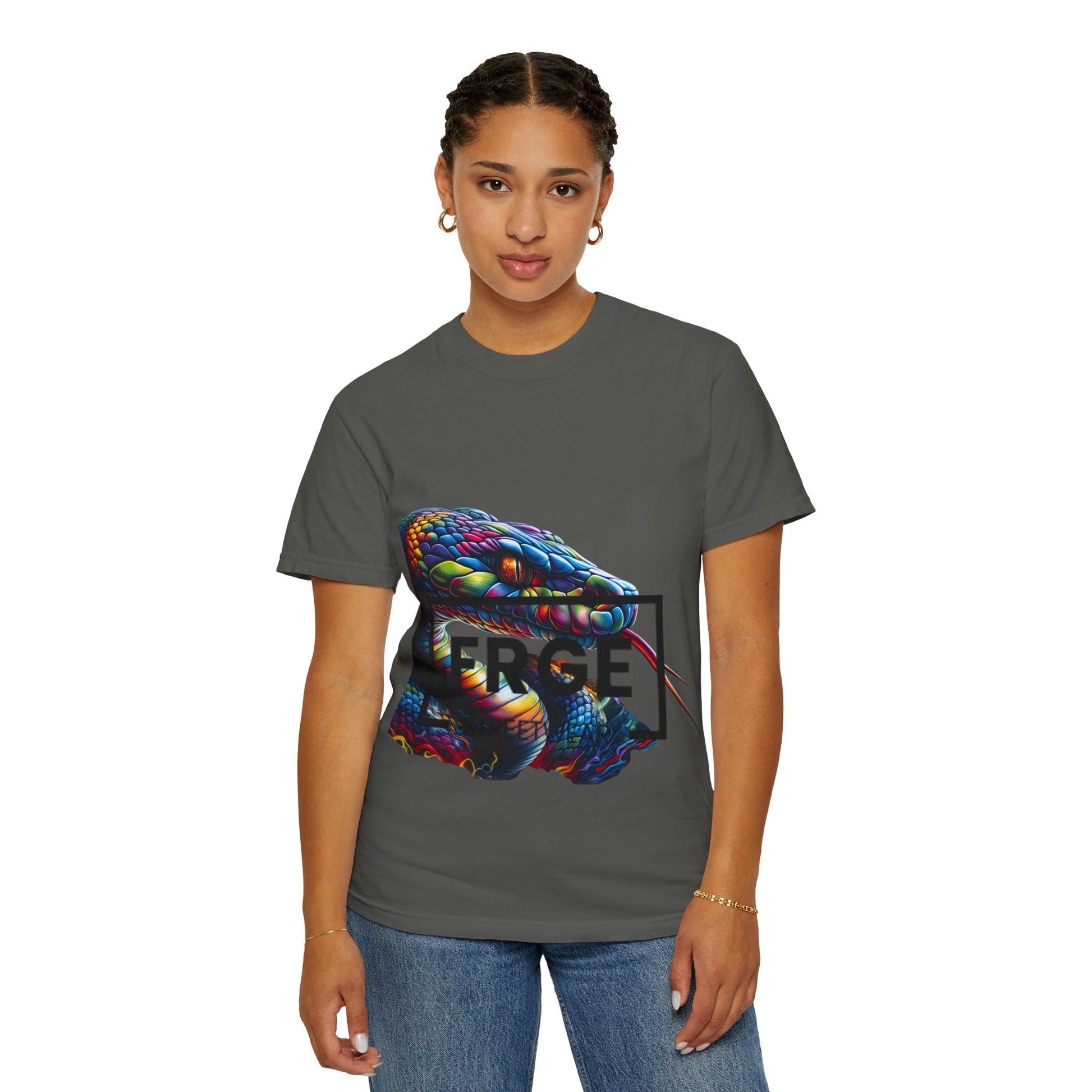 Streetwear SNAKE Unisex T-shirt - FRGE Design Printify T-Shirt