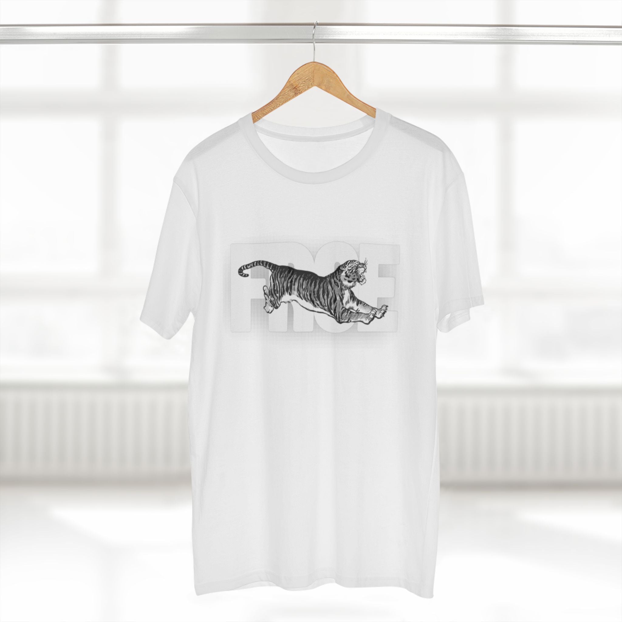 Bold Tiger Graphic Tee for Animal Lovers FRGE T-Shirt