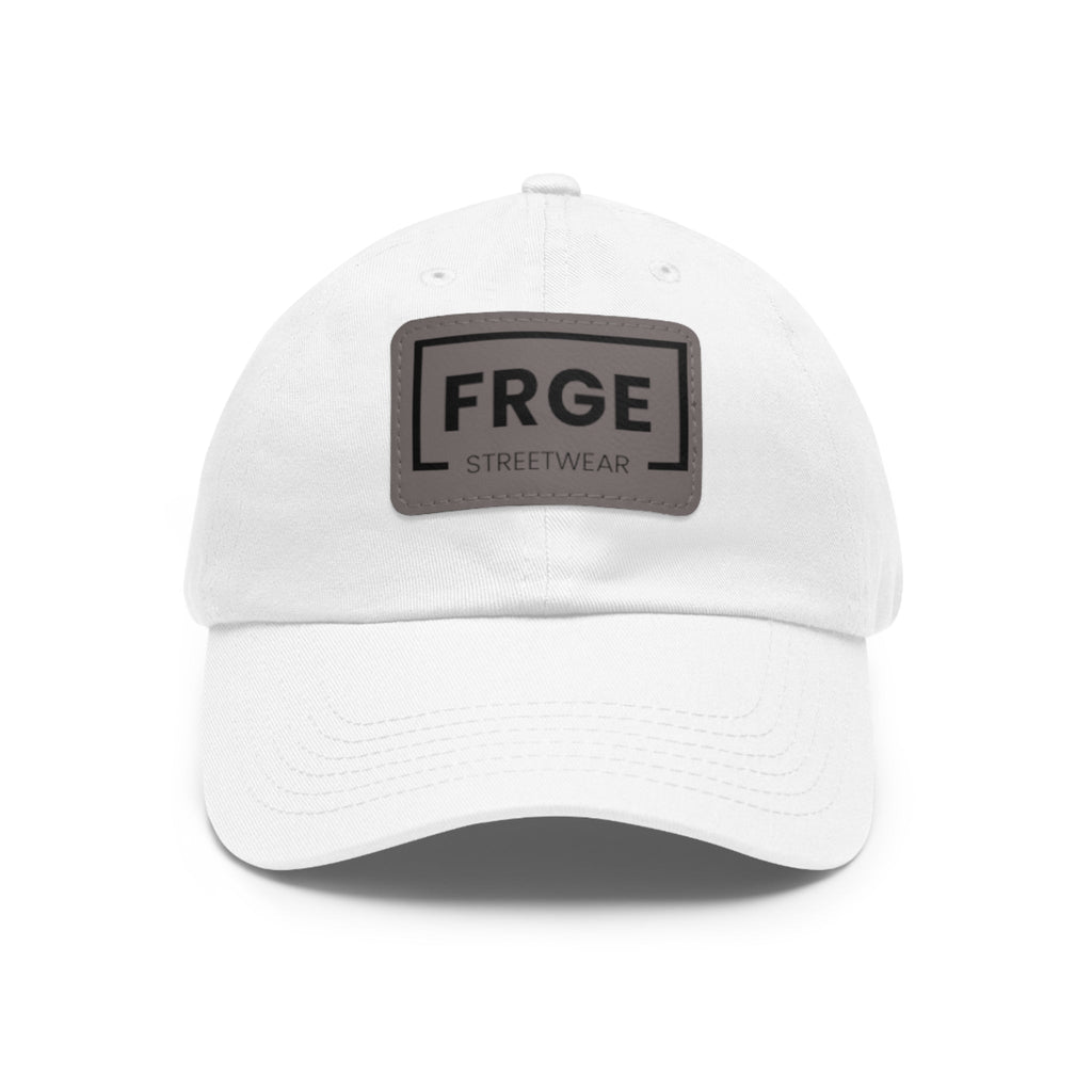 FRGE SPORTSWEAR - Dad Hat with Leather Patch (Rectangle) Printify Hats