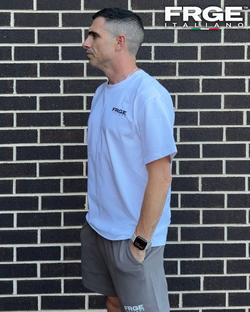 FRGE Statement Tee - Oversized Back Logo
