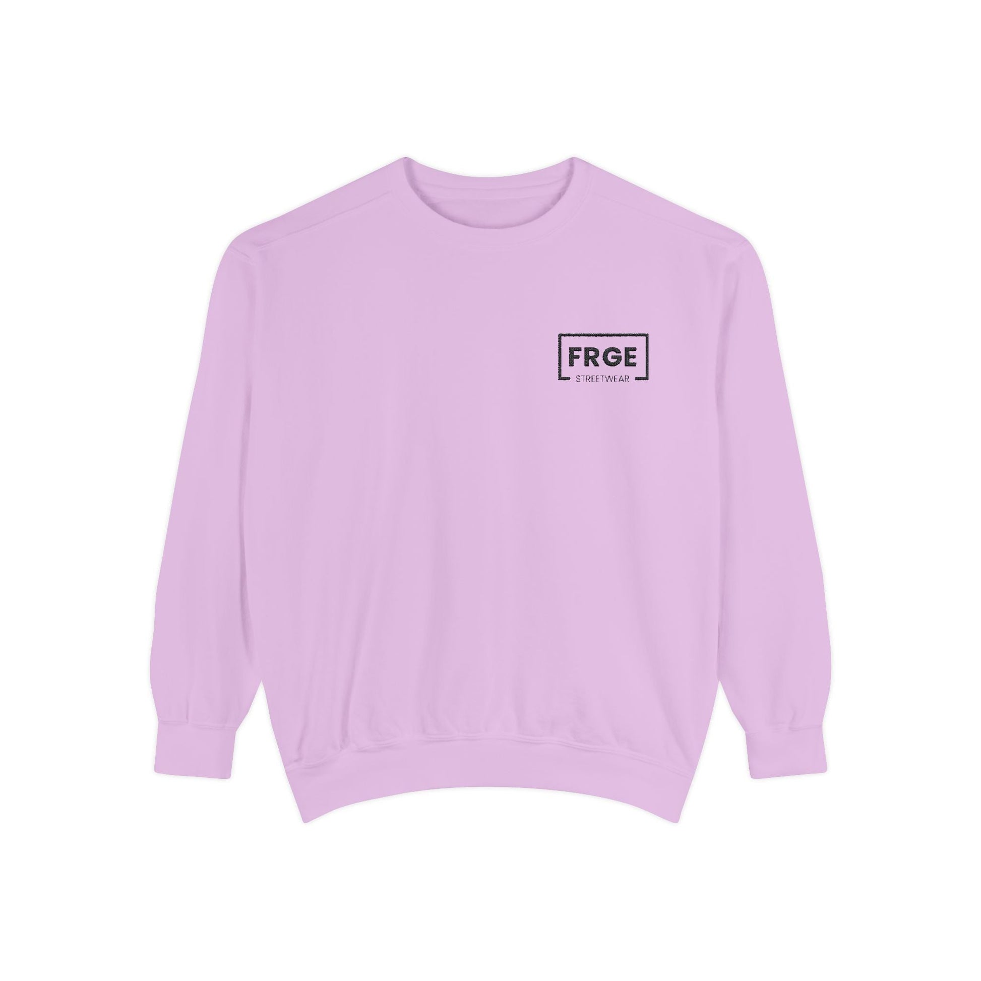FRGE STREETWEAR - Unisex Garment-Dyed Sweatshirt Printify Sweatshirt