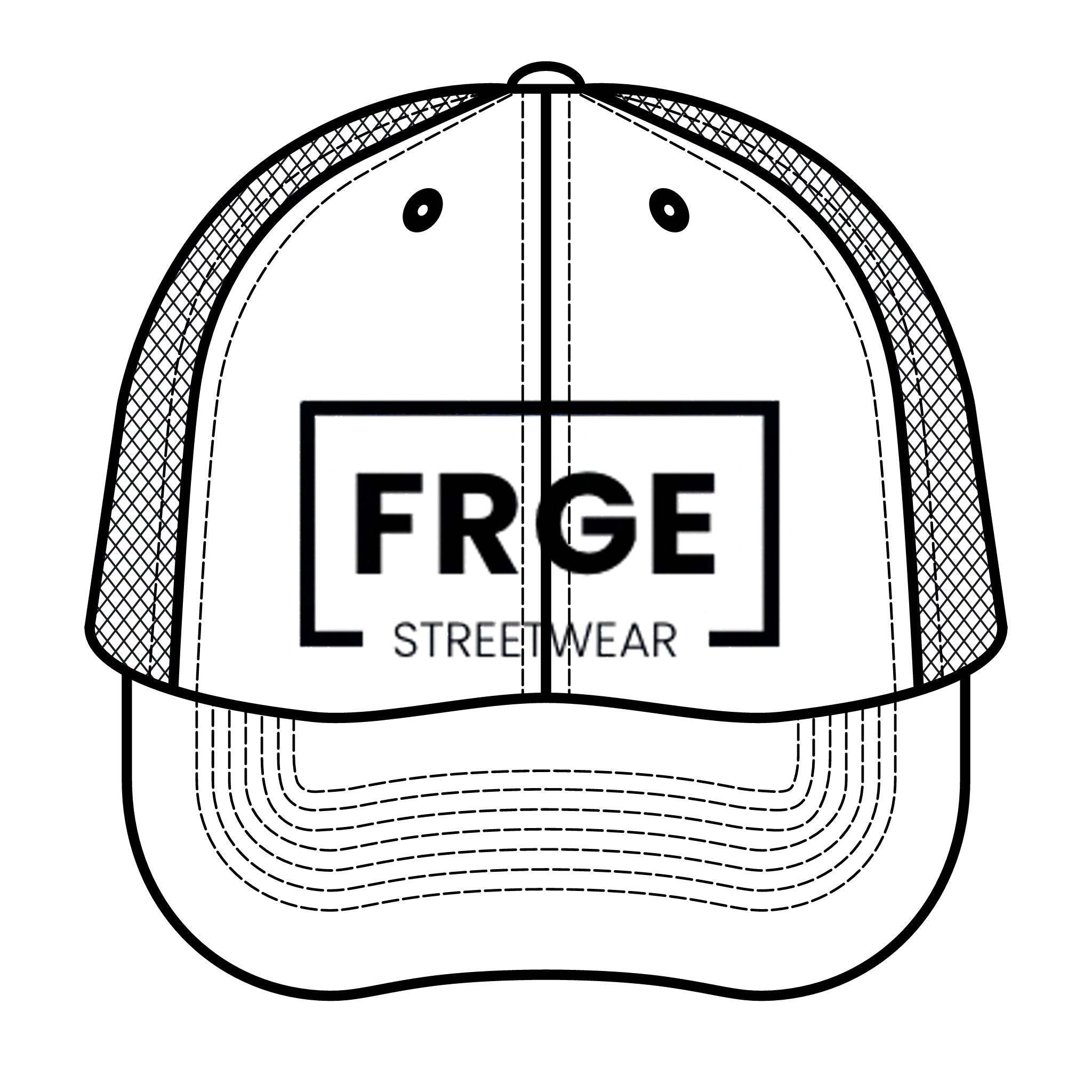 Trucker Hat FRGE Streetwear Printify Hats