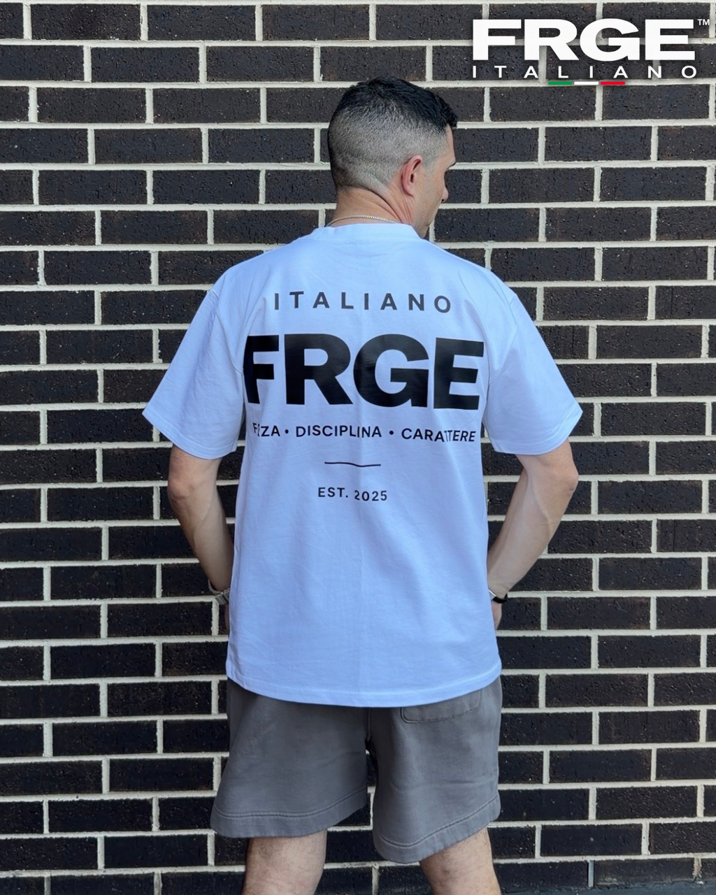 FRGE Statement Tee - Oversized Back Logo