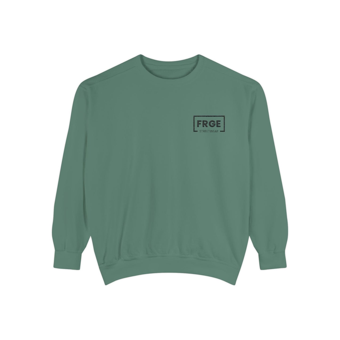 FRGE STREETWEAR - Unisex Garment-Dyed Sweatshirt Printify Sweatshirt