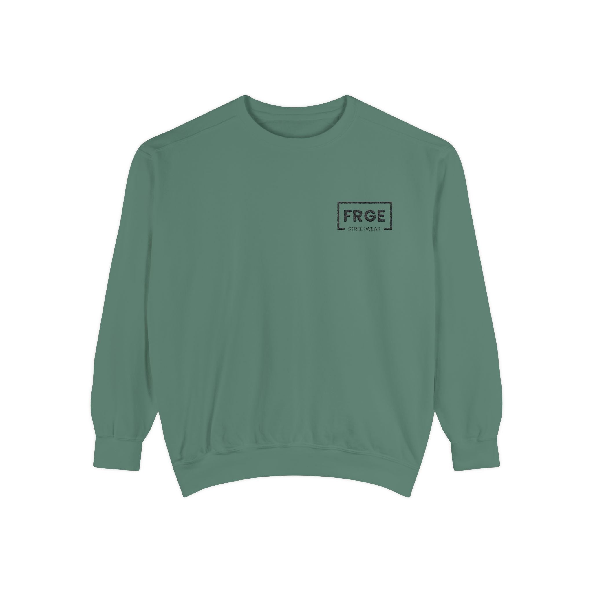 FRGE STREETWEAR - Unisex Garment-Dyed Sweatshirt Printify Sweatshirt