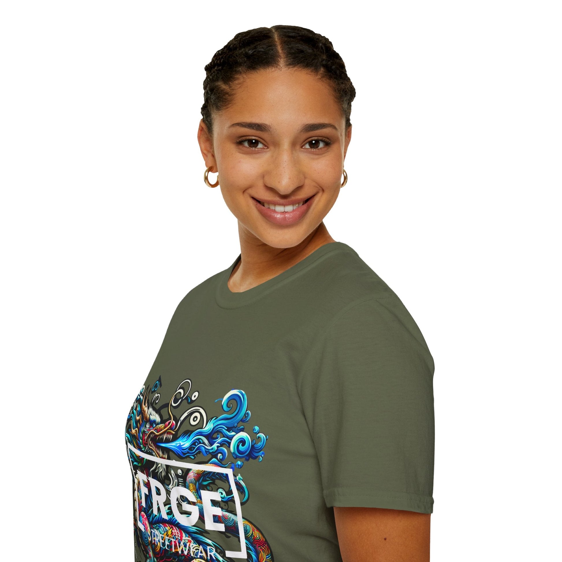 Streetwear Dragon T-Shirt Printify T-Shirt