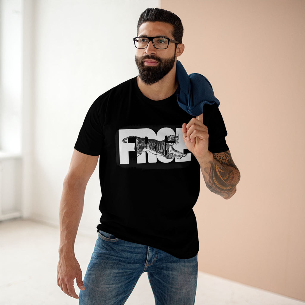 Bold Tiger Graphic Tee for Animal Lovers FRGE T-Shirt