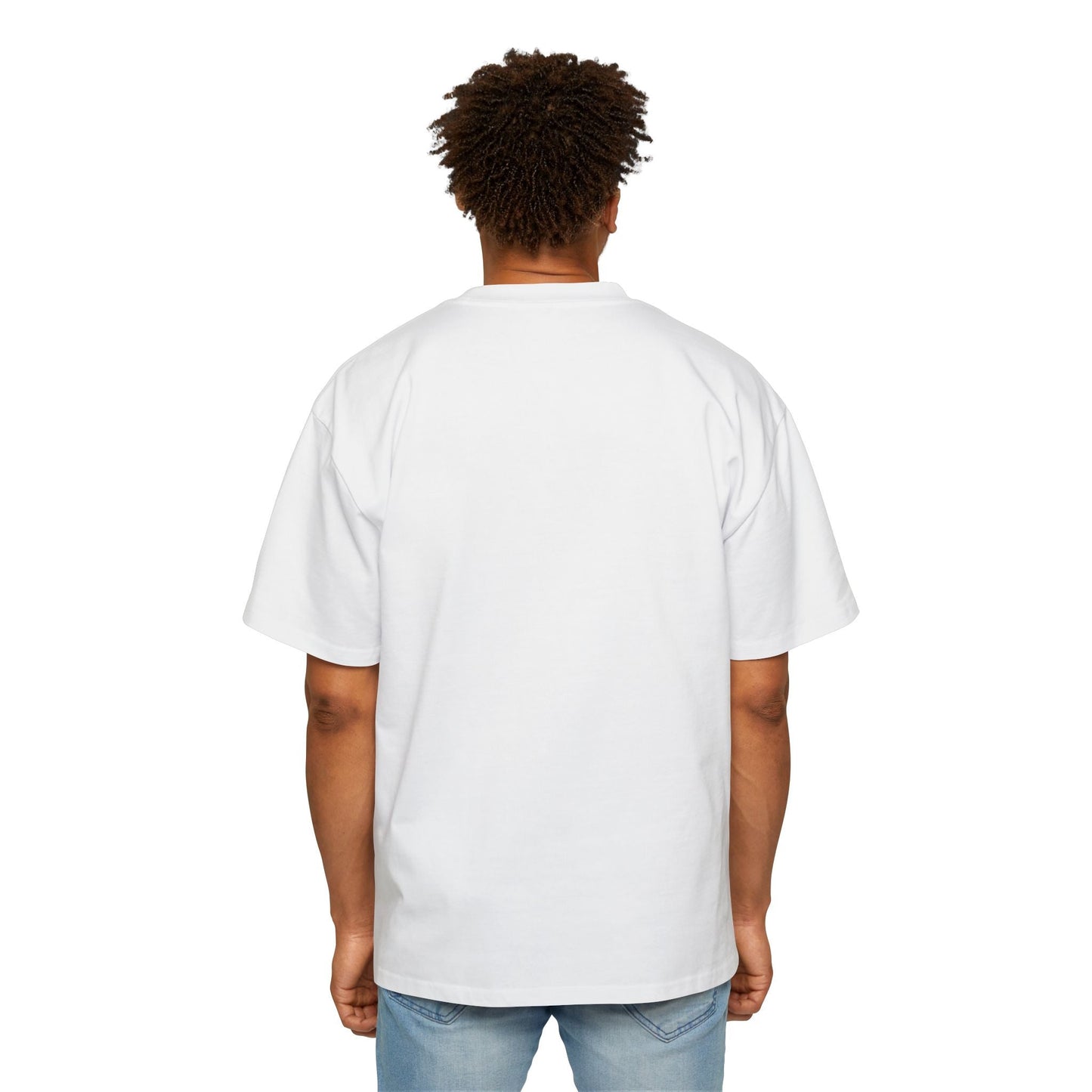 Bold Tiger Graphic Oversized Tee for Men - Stylish Streetwear Printify T-Shirt