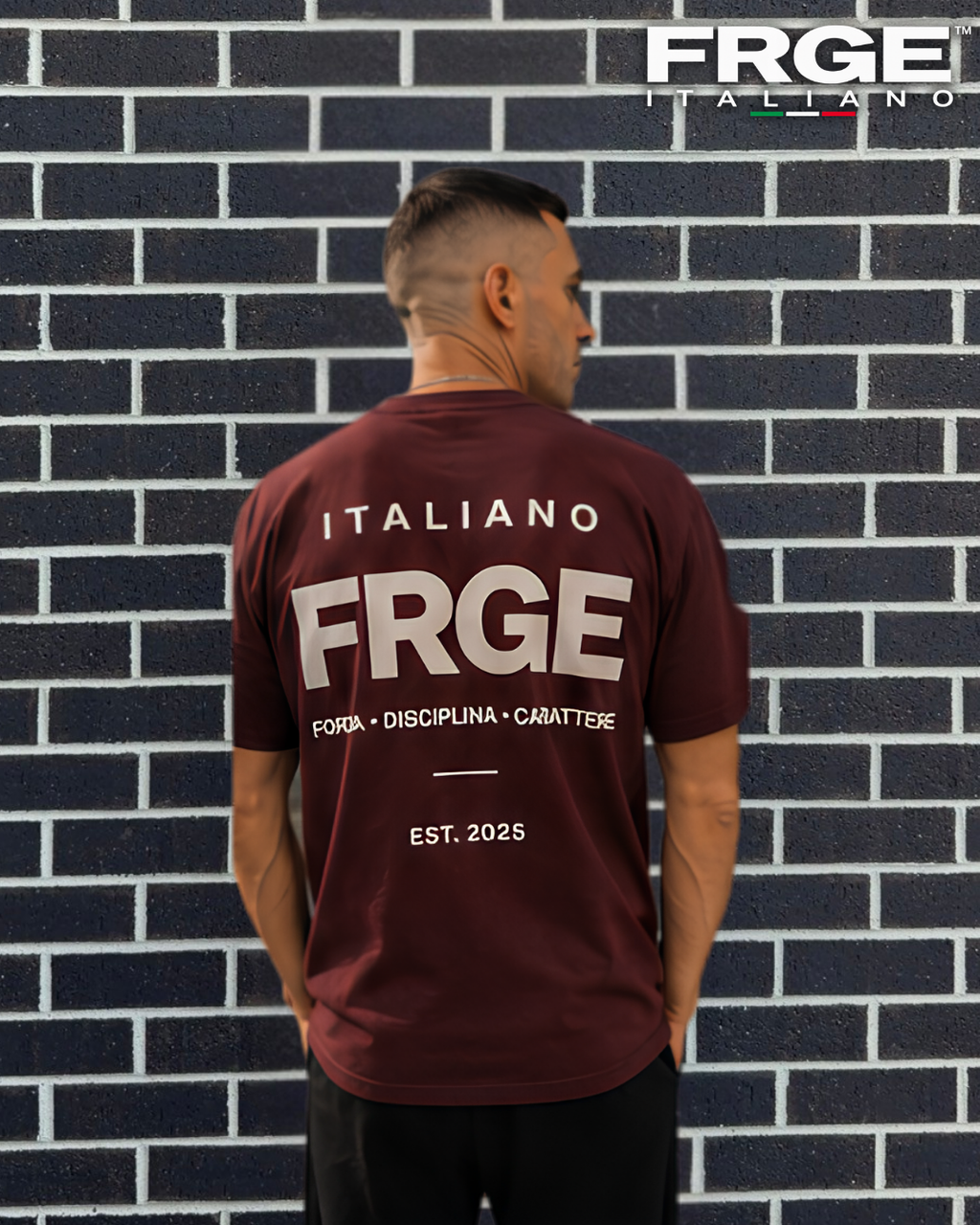 FRGE Statement Tee - Oversized Back Logo