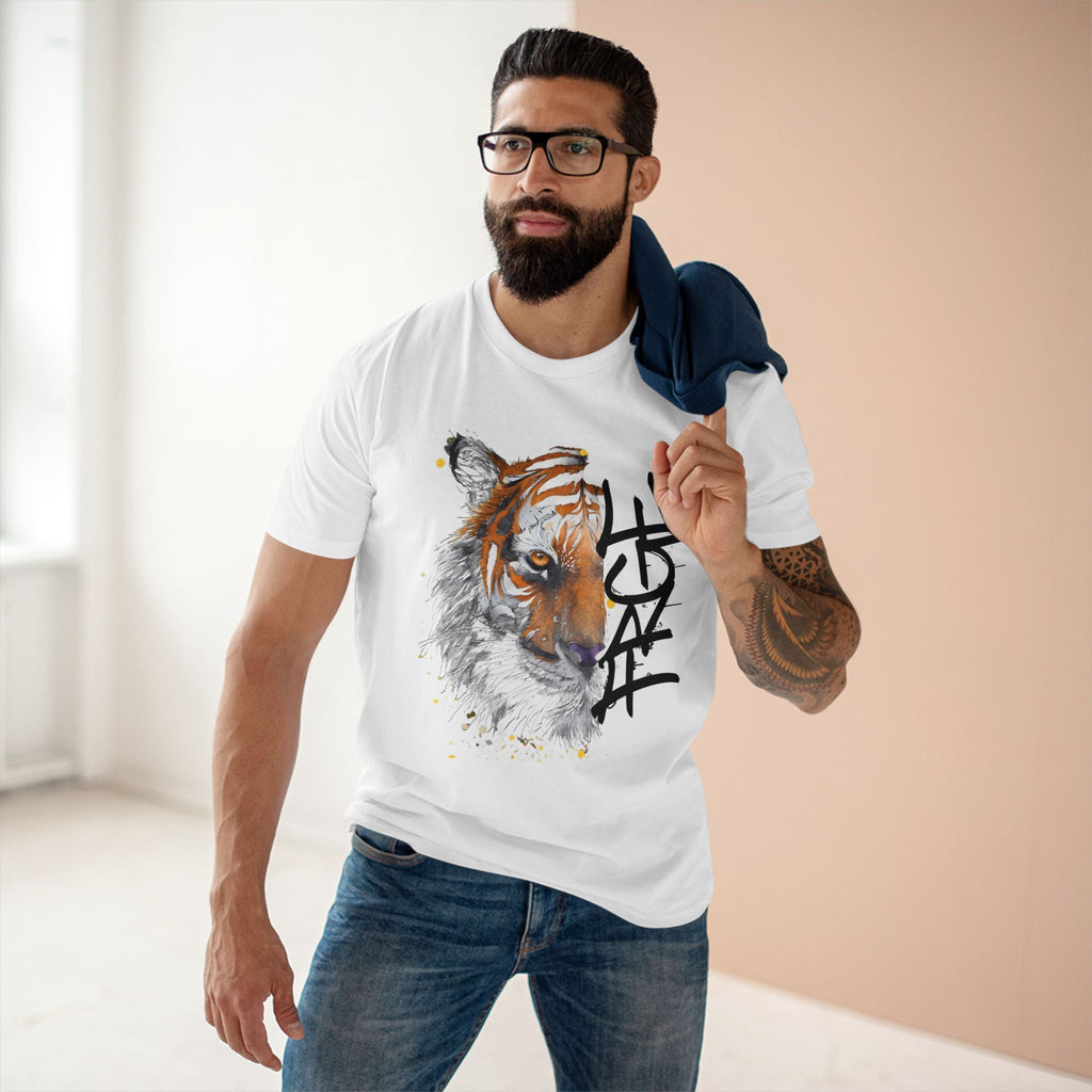 Tiger Staple Tee - FRGE Half Face Design FRGE T-Shirt