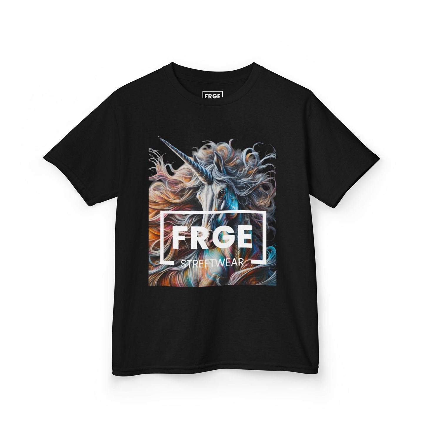Kids Tee - FRGE Kids Streetwear Unicorn Design Printify Kids clothes