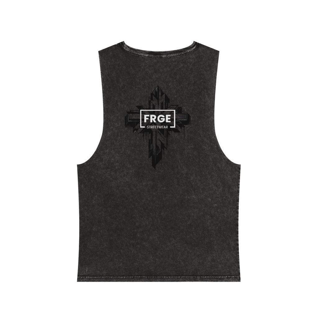 Tank Top FRGE Streetwear Unisex Stonewash Printify Tank Top