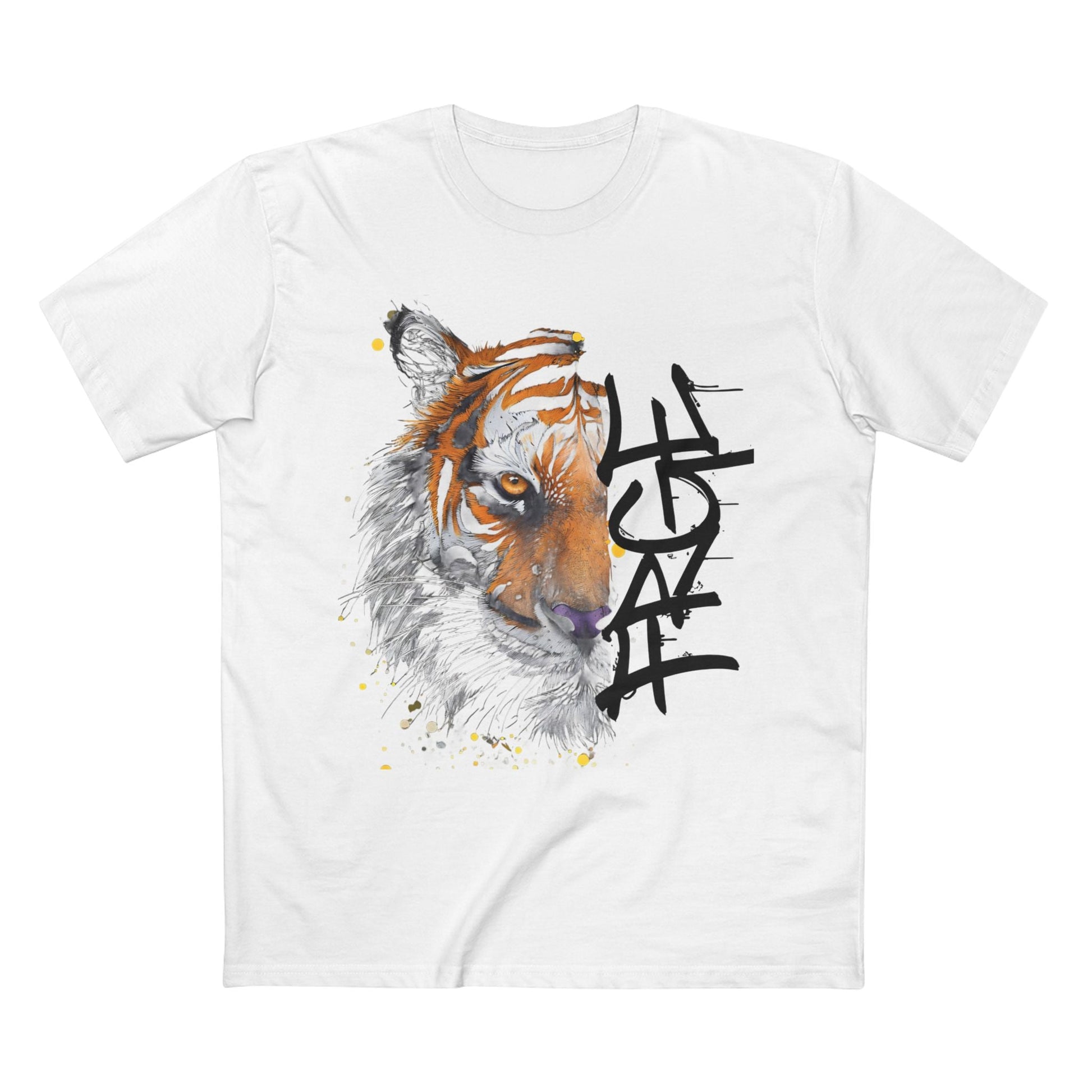 Tiger Staple Tee - FRGE Half Face Design FRGE T-Shirt