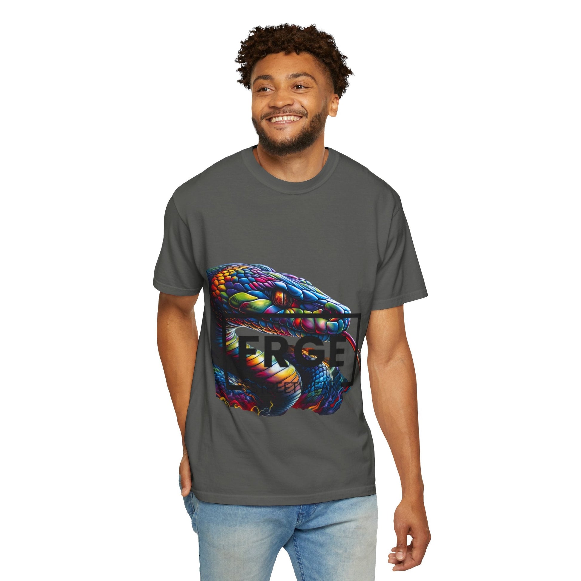 Streetwear SNAKE Unisex T-shirt - FRGE Design Printify T-Shirt