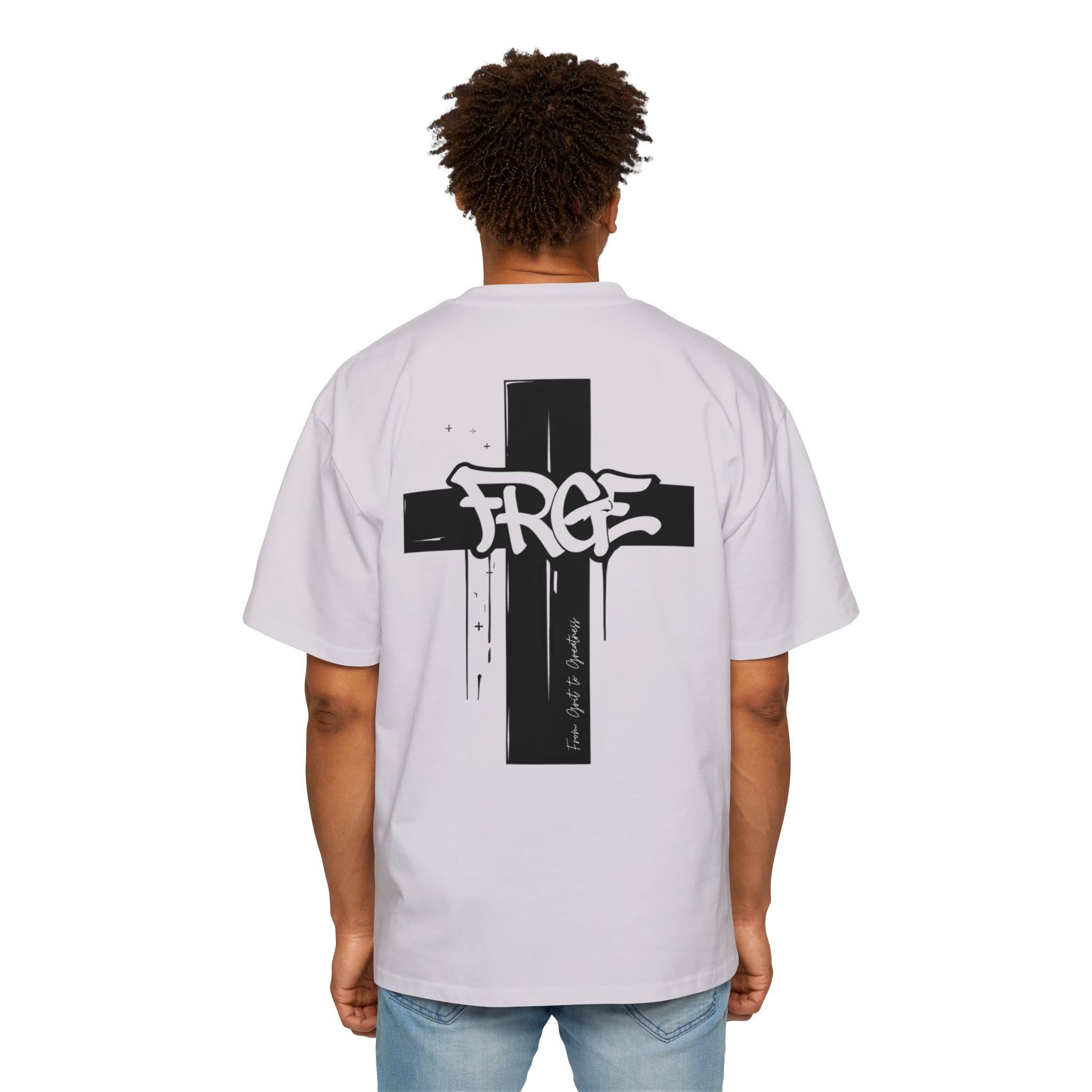 Oversized Tee - FRGE Streetwear Grit to Greatness Design FRGE T-Shirt