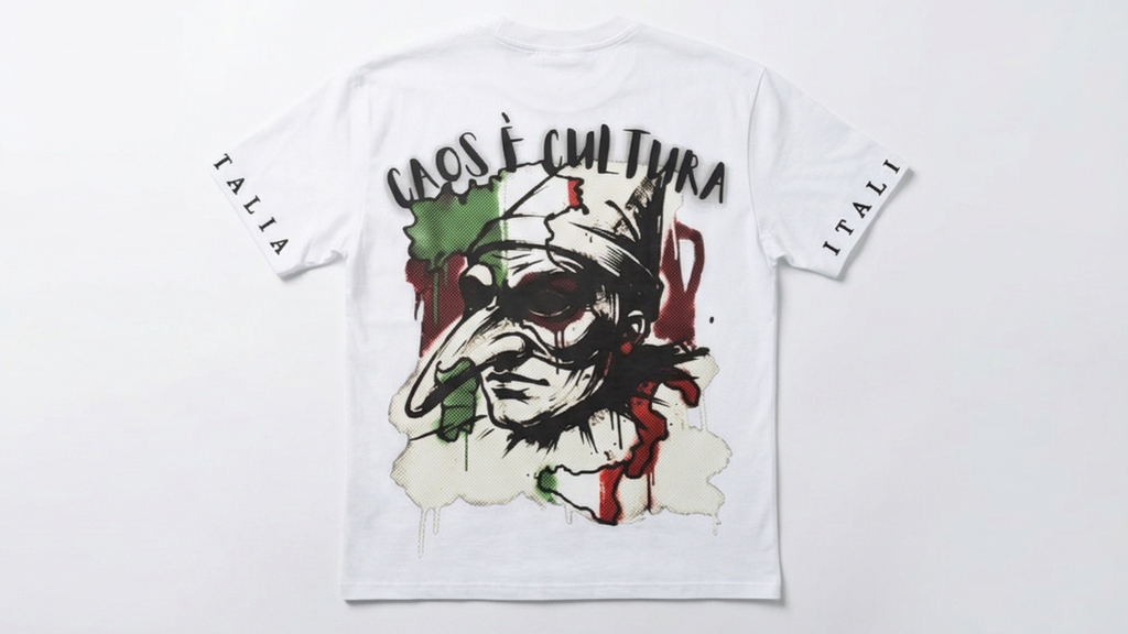FRGE Heritage Oversized Tee - Italian Luxury Streetwear