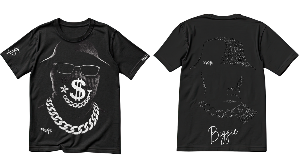 FRGE Biggie T-Shirt - Luxury Streetwear Oversized Tee