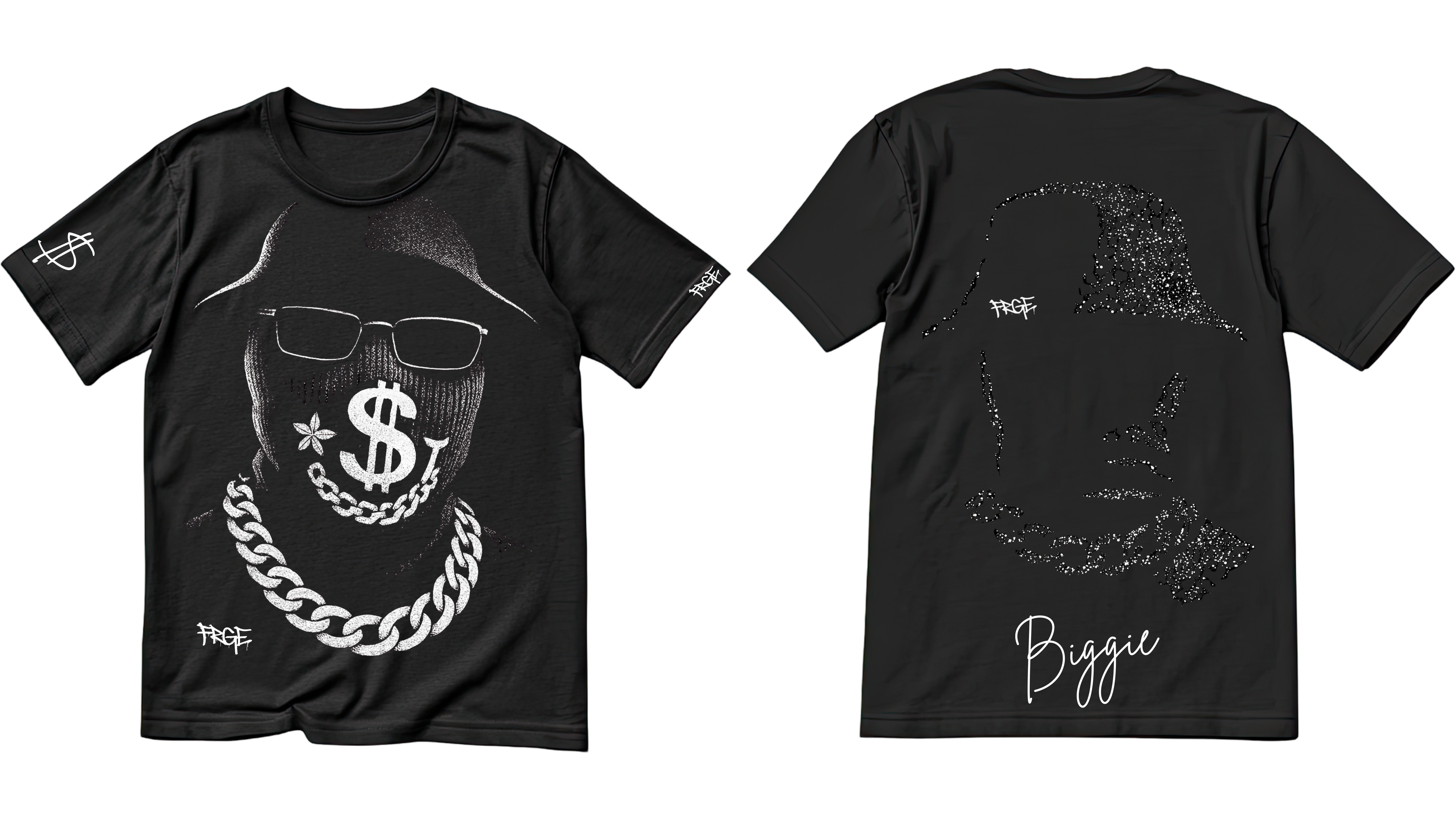 FRGE Biggie T-Shirt - Luxury Streetwear Oversized Tee