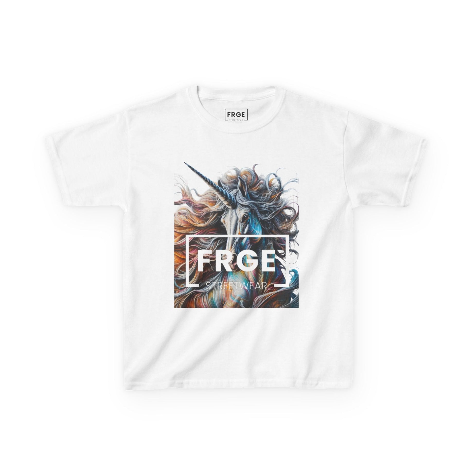 Kids Tee - FRGE Kids Streetwear Unicorn Design Printify Kids clothes
