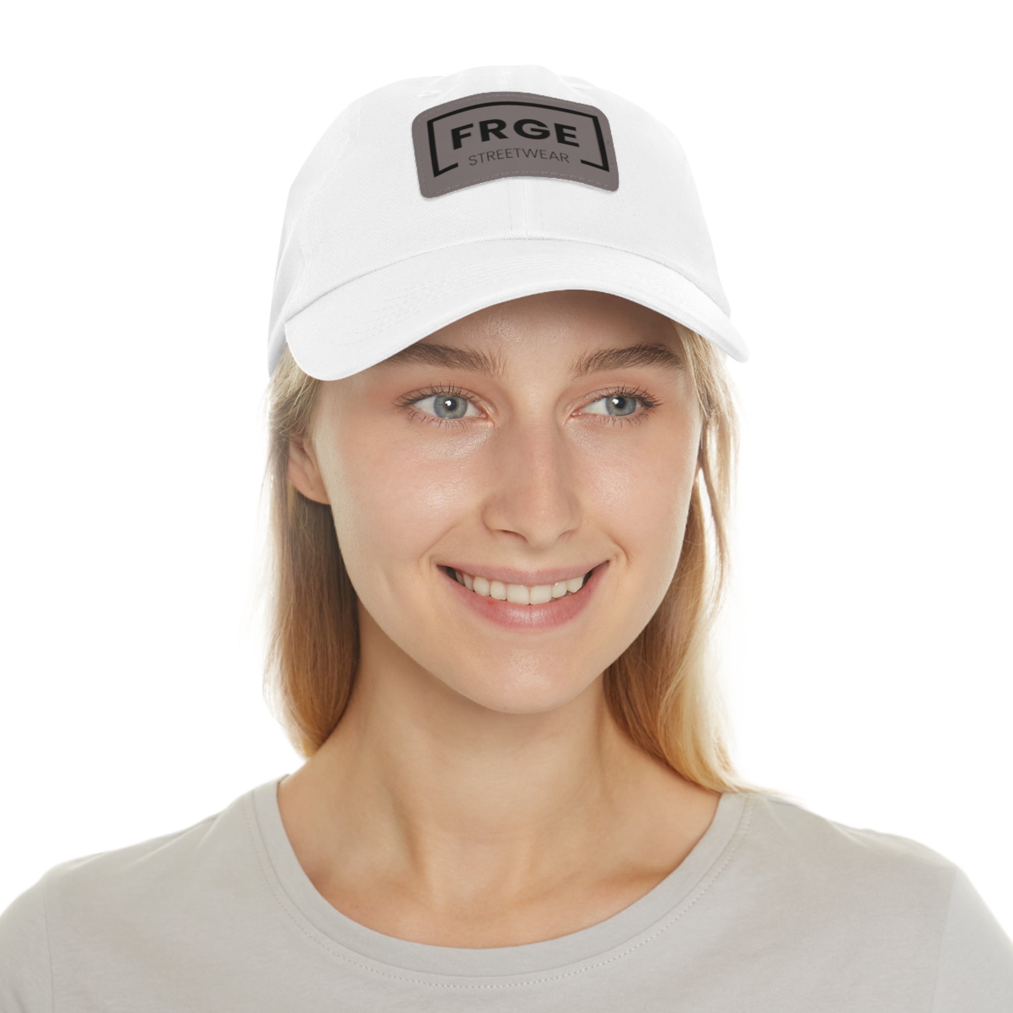 FRGE SPORTSWEAR - Dad Hat with Leather Patch (Rectangle) Printify Hats