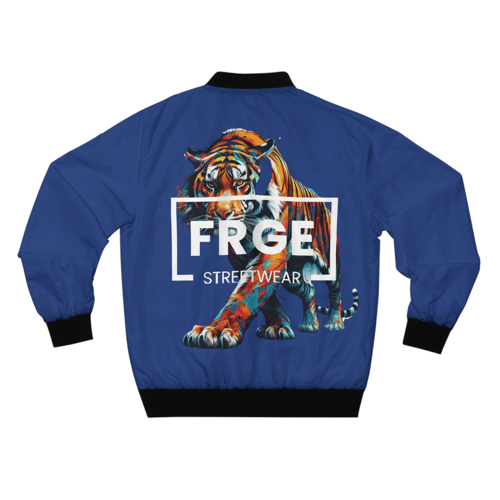 Men's Bomber Jacket - FRGE Streetwear TIGER Printify All Over Prints