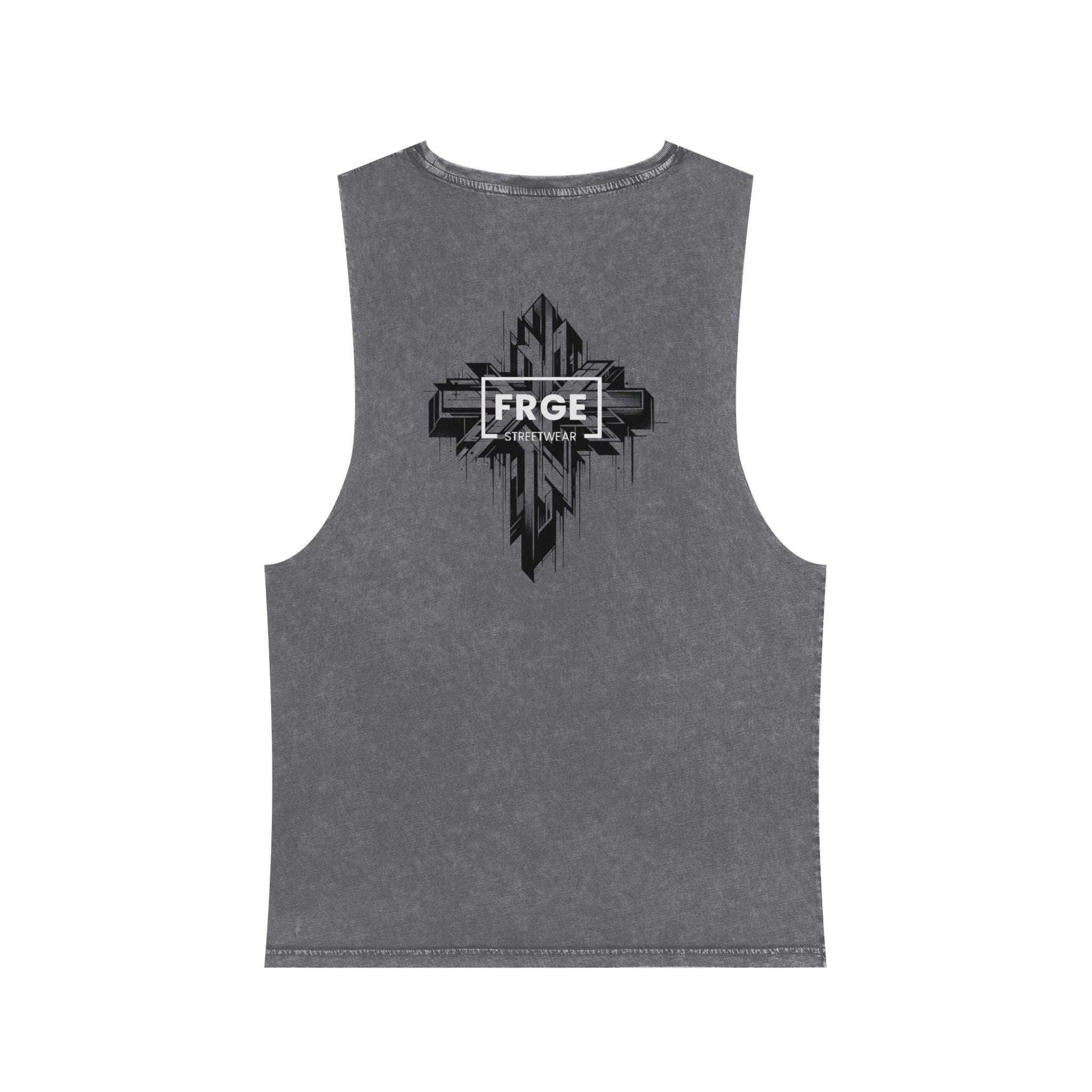 Tank Top FRGE Streetwear Unisex Stonewash Printify Tank Top