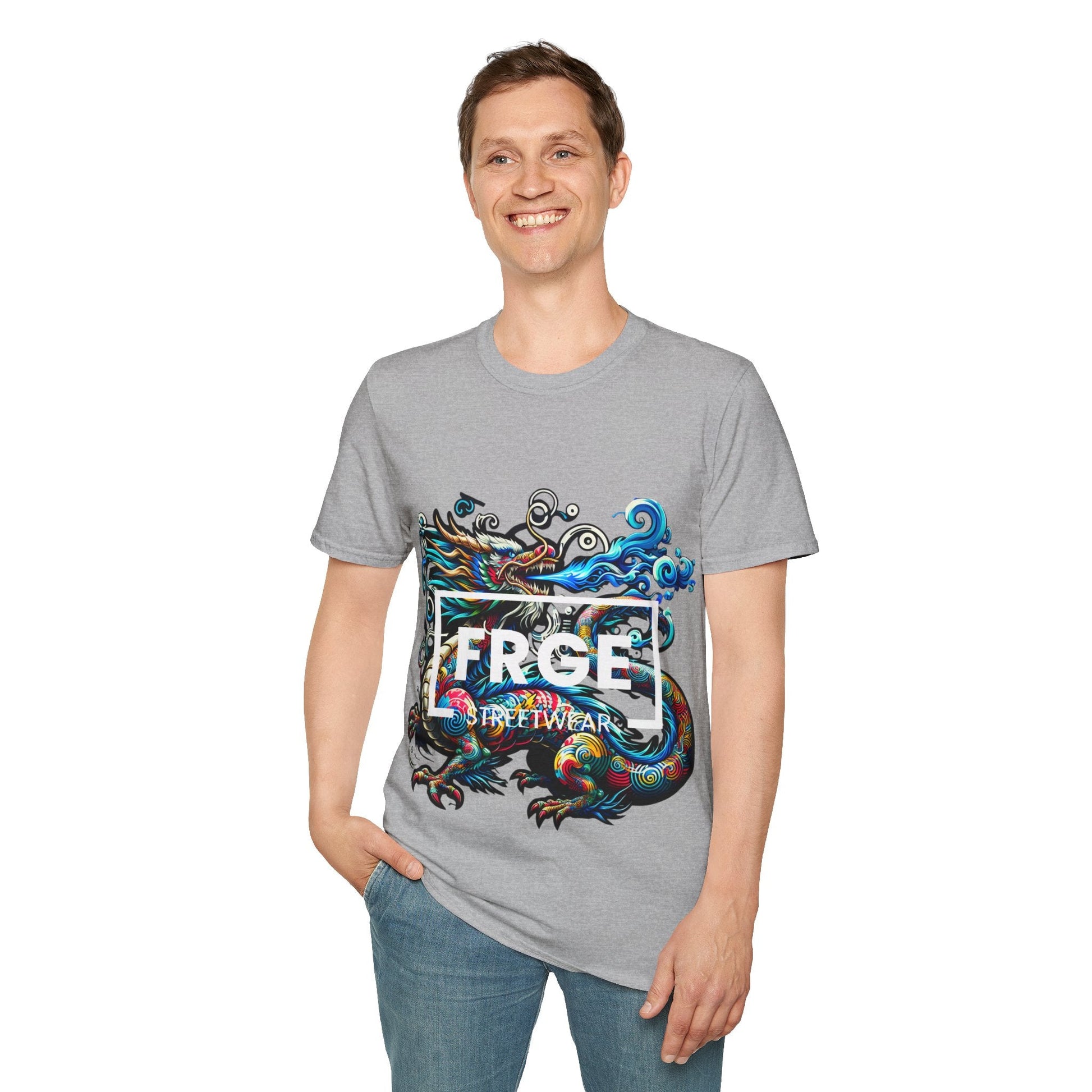 Streetwear Dragon T-Shirt Printify T-Shirt