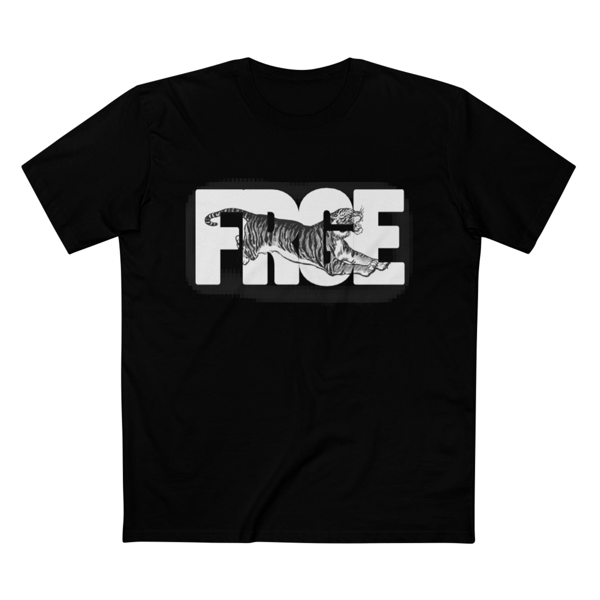 Bold Tiger Graphic Tee for Animal Lovers FRGE T-Shirt