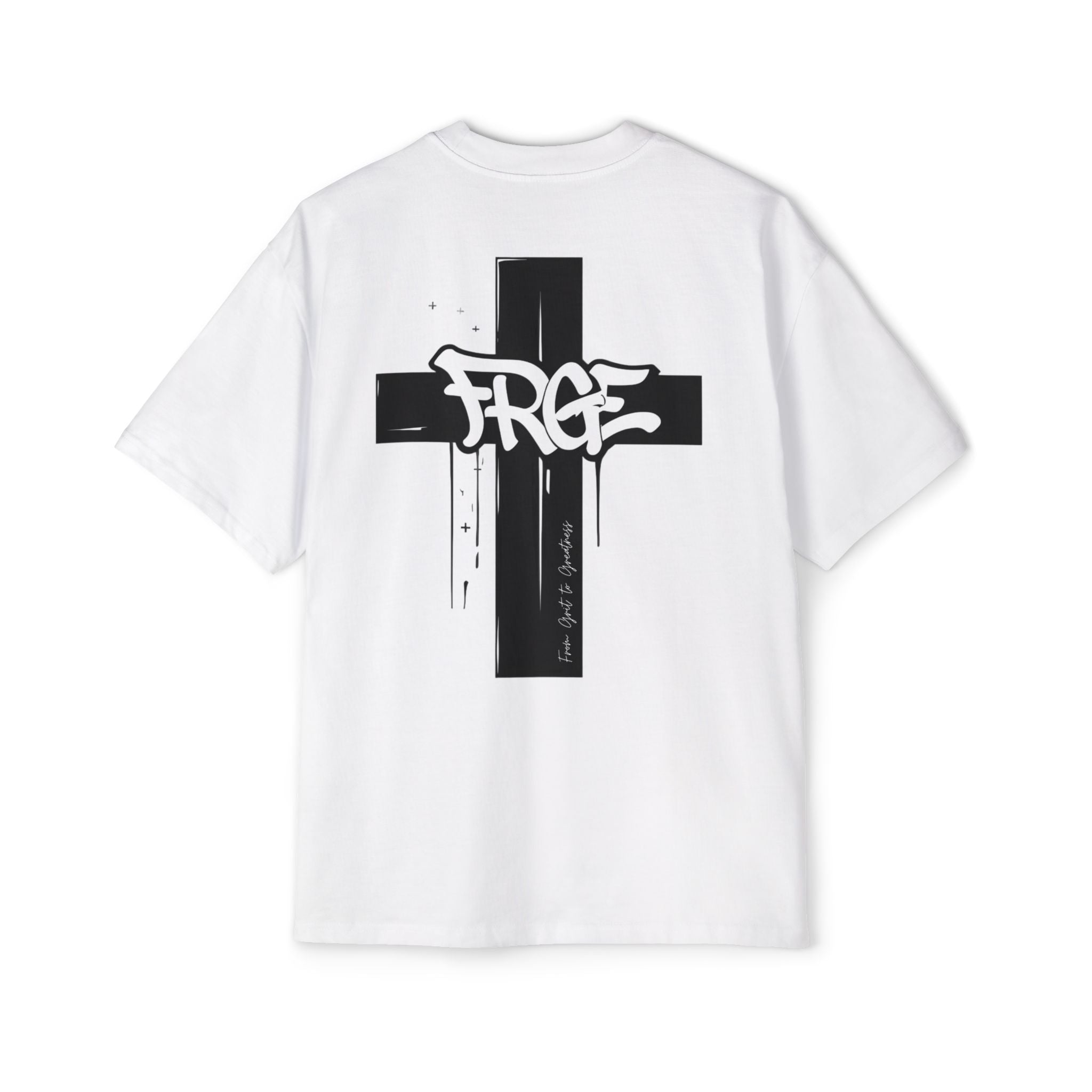 Oversized Tee - FRGE Streetwear Grit to Greatness Design FRGE T-Shirt