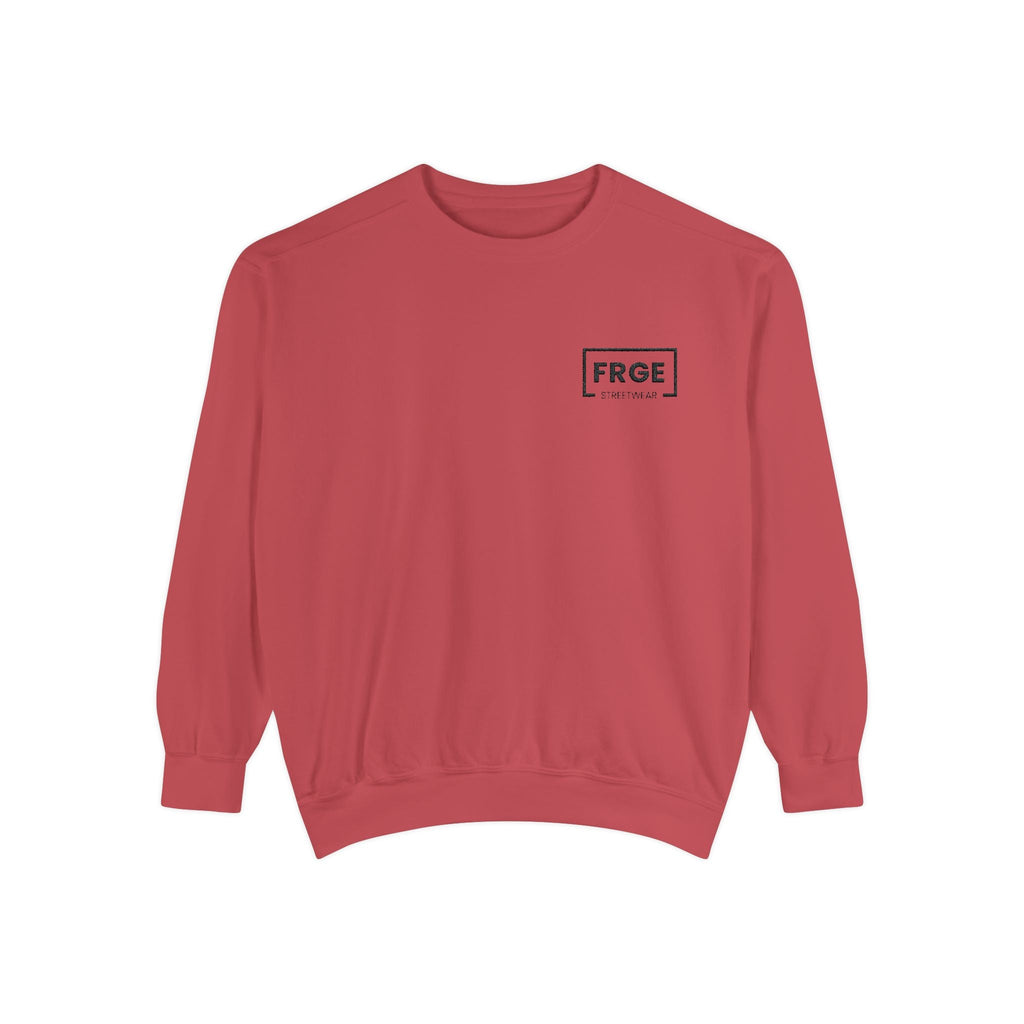 FRGE STREETWEAR - Unisex Garment-Dyed Sweatshirt Printify Sweatshirt