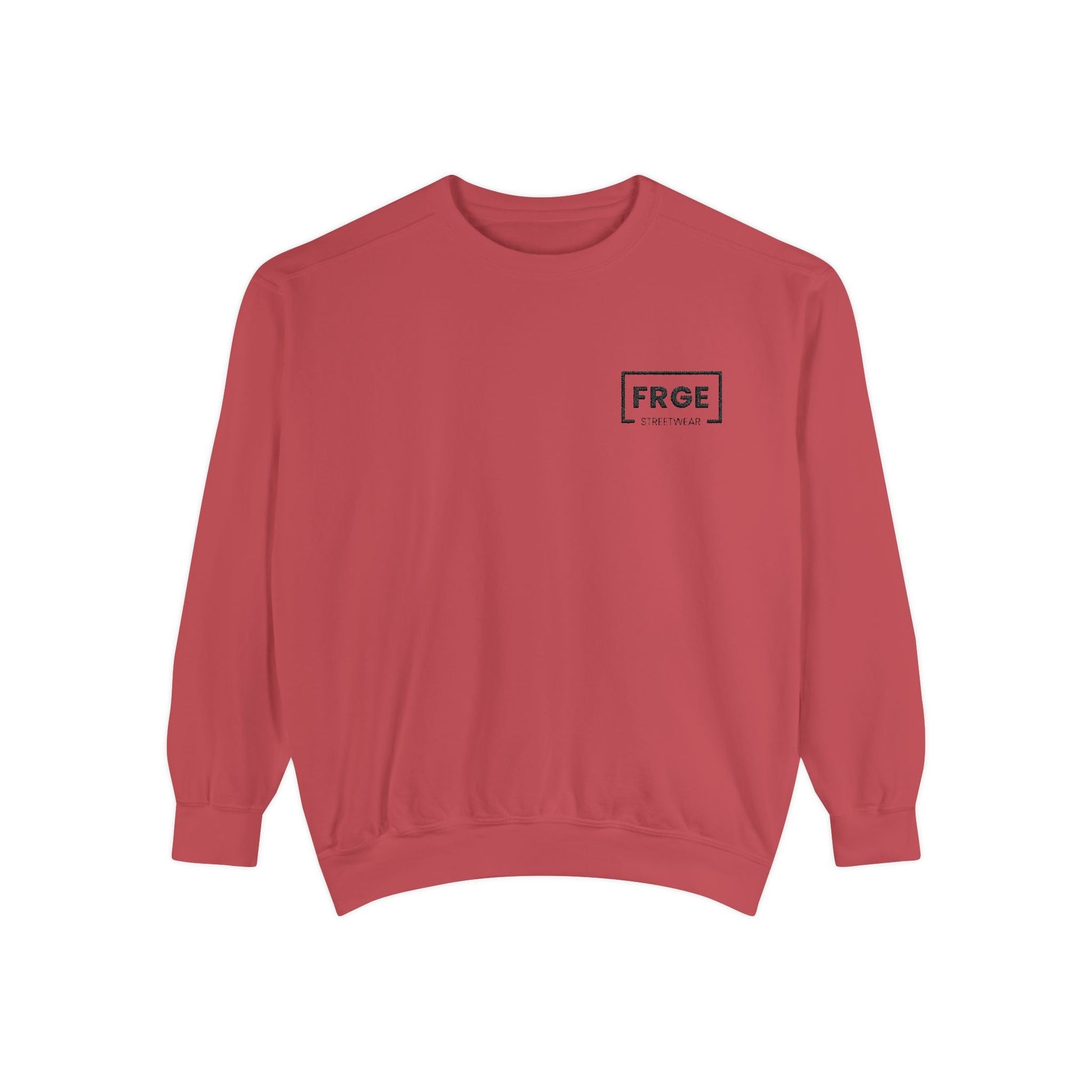 FRGE STREETWEAR - Unisex Garment-Dyed Sweatshirt Printify Sweatshirt