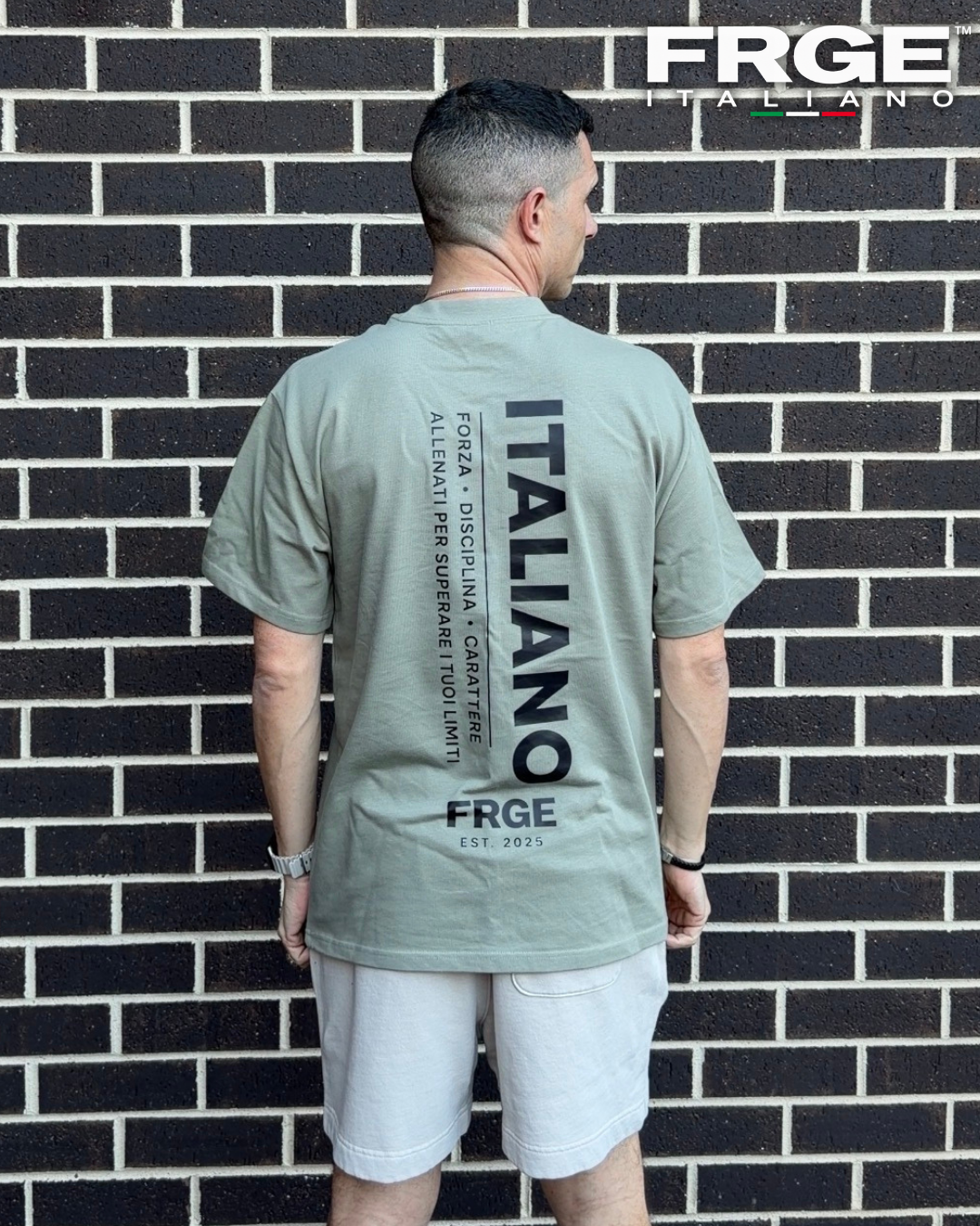 FRGE Forza Tee - Oversized Italian Streetwear