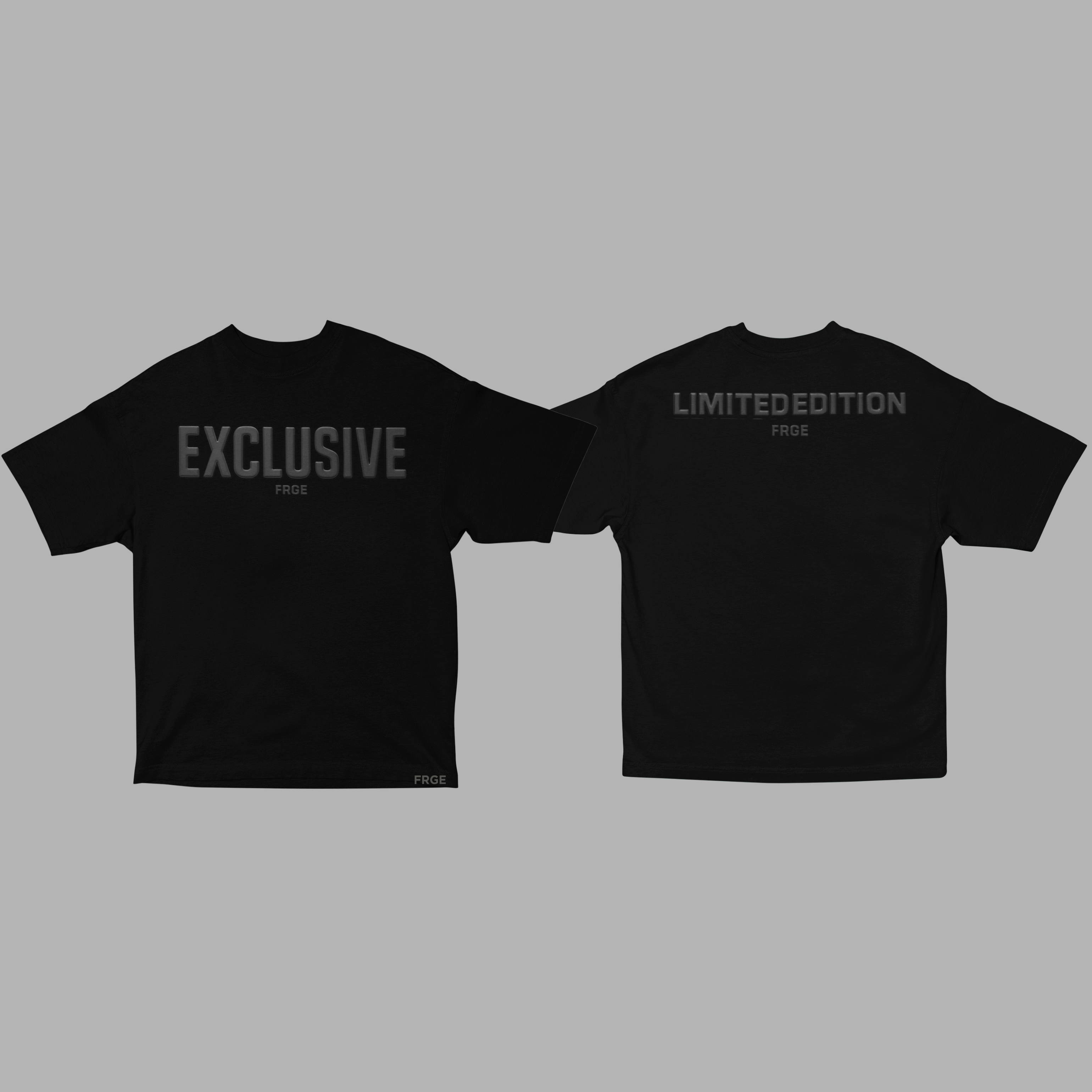 FRGE STREETWEAR — EXCLUSIVE / LIMITED EDITION DROP