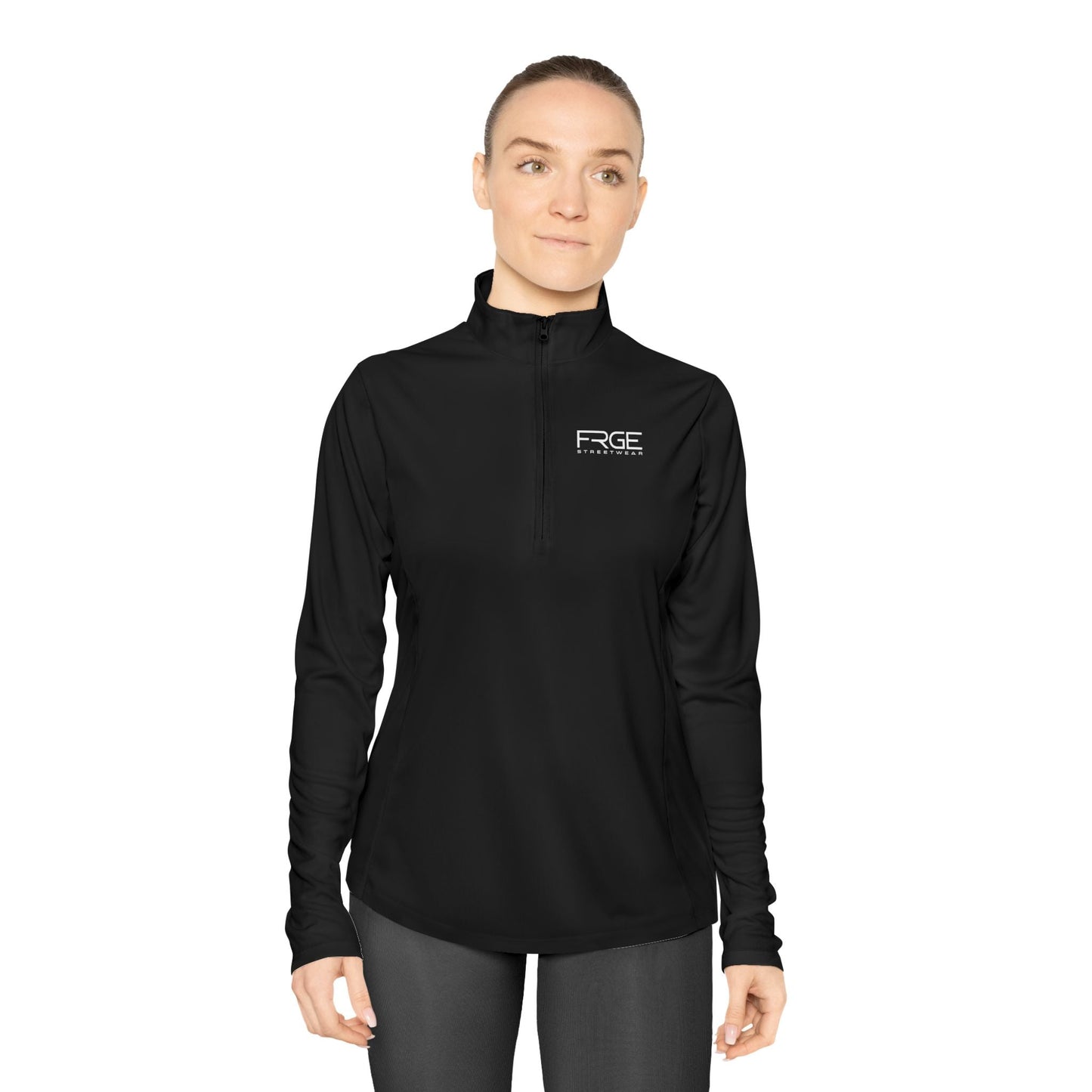 Quarter-Zip Pullover - FRGE STREETWEAR Design FRGE Long-sleeve