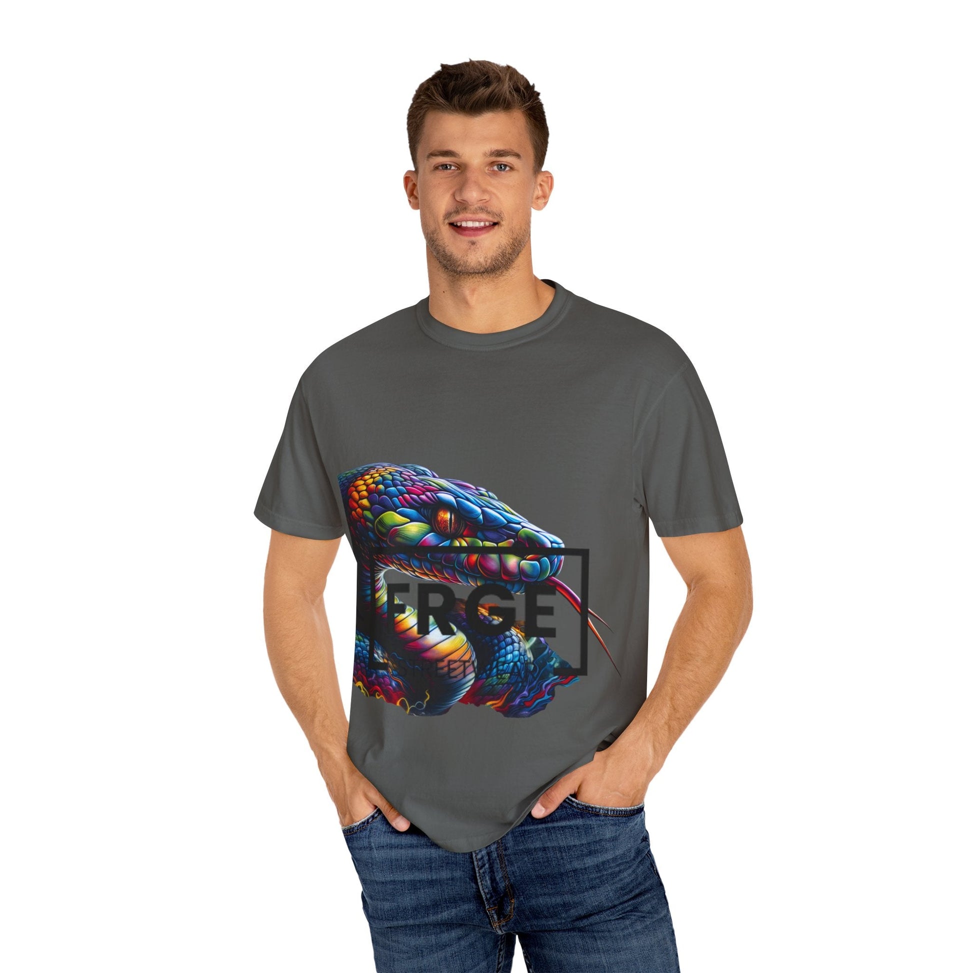 Streetwear SNAKE Unisex T-shirt - FRGE Design Printify T-Shirt