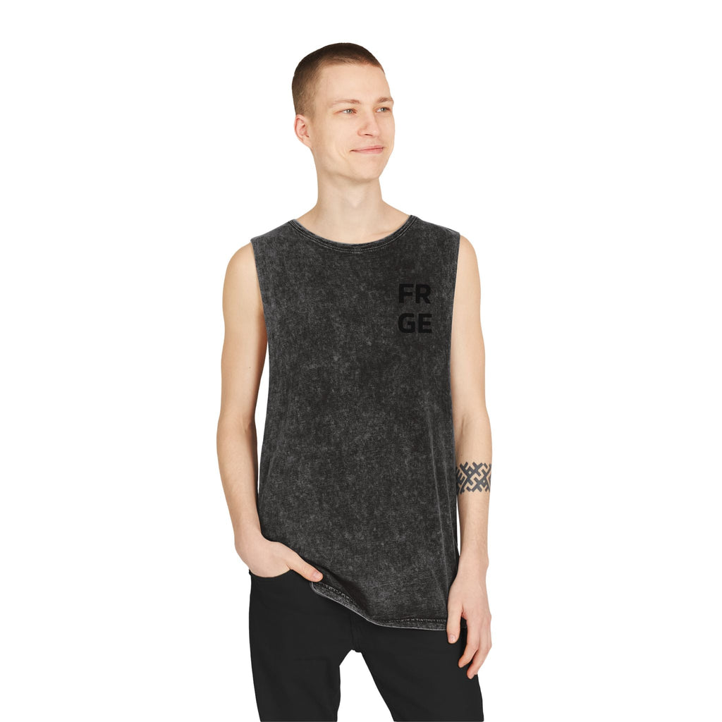 Tank Top FRGE Streetwear Unisex Stonewash Printify Tank Top