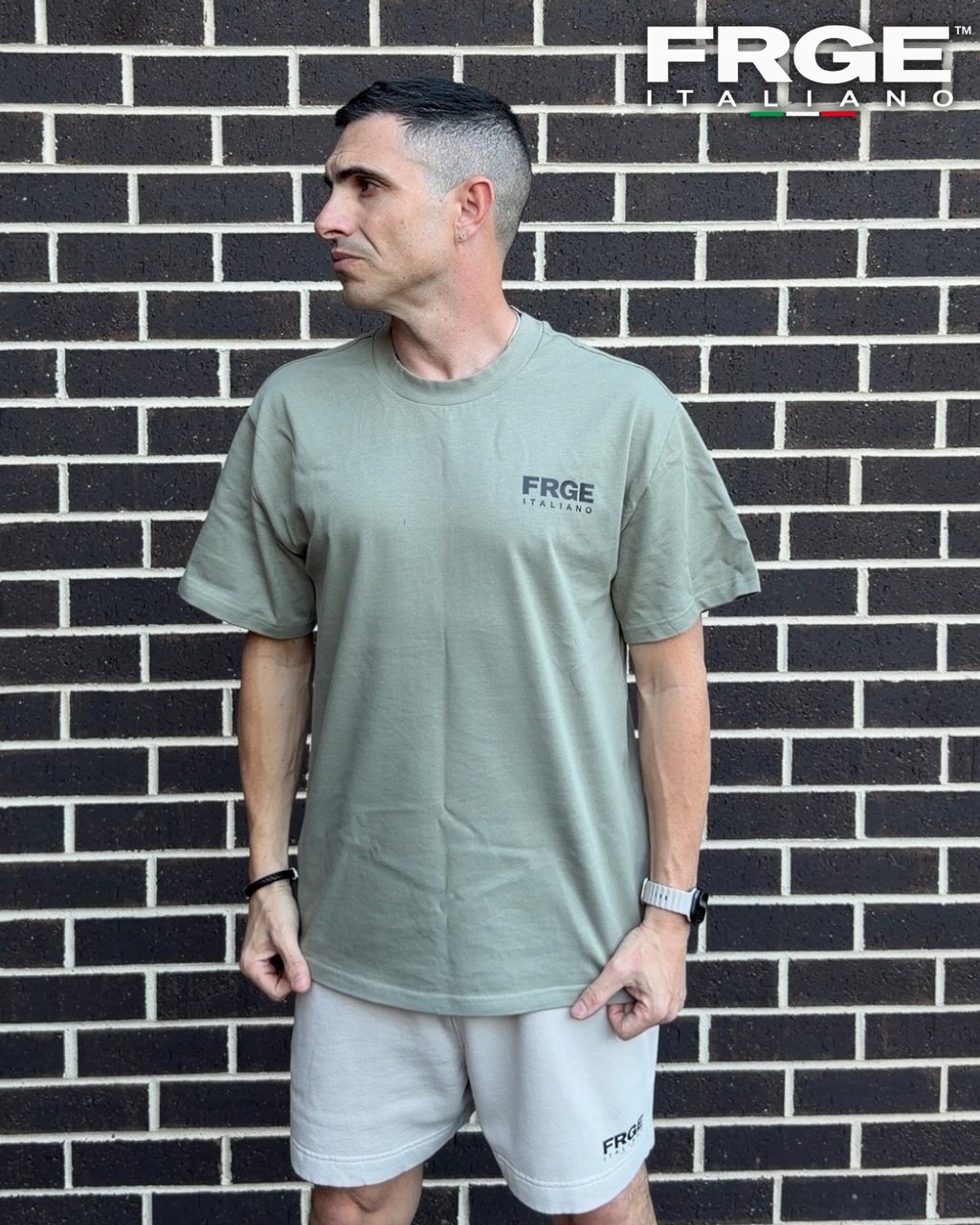 FRGE Forza Tee - Oversized Italian Streetwear