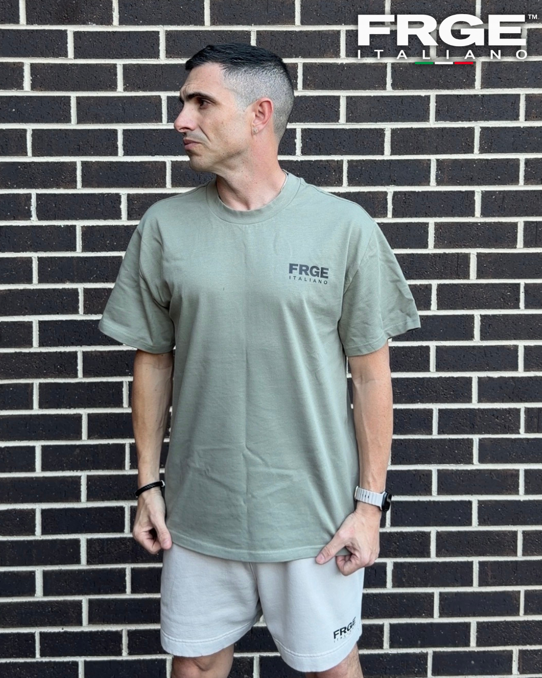 FRGE Forza Tee - Oversized Italian Streetwear