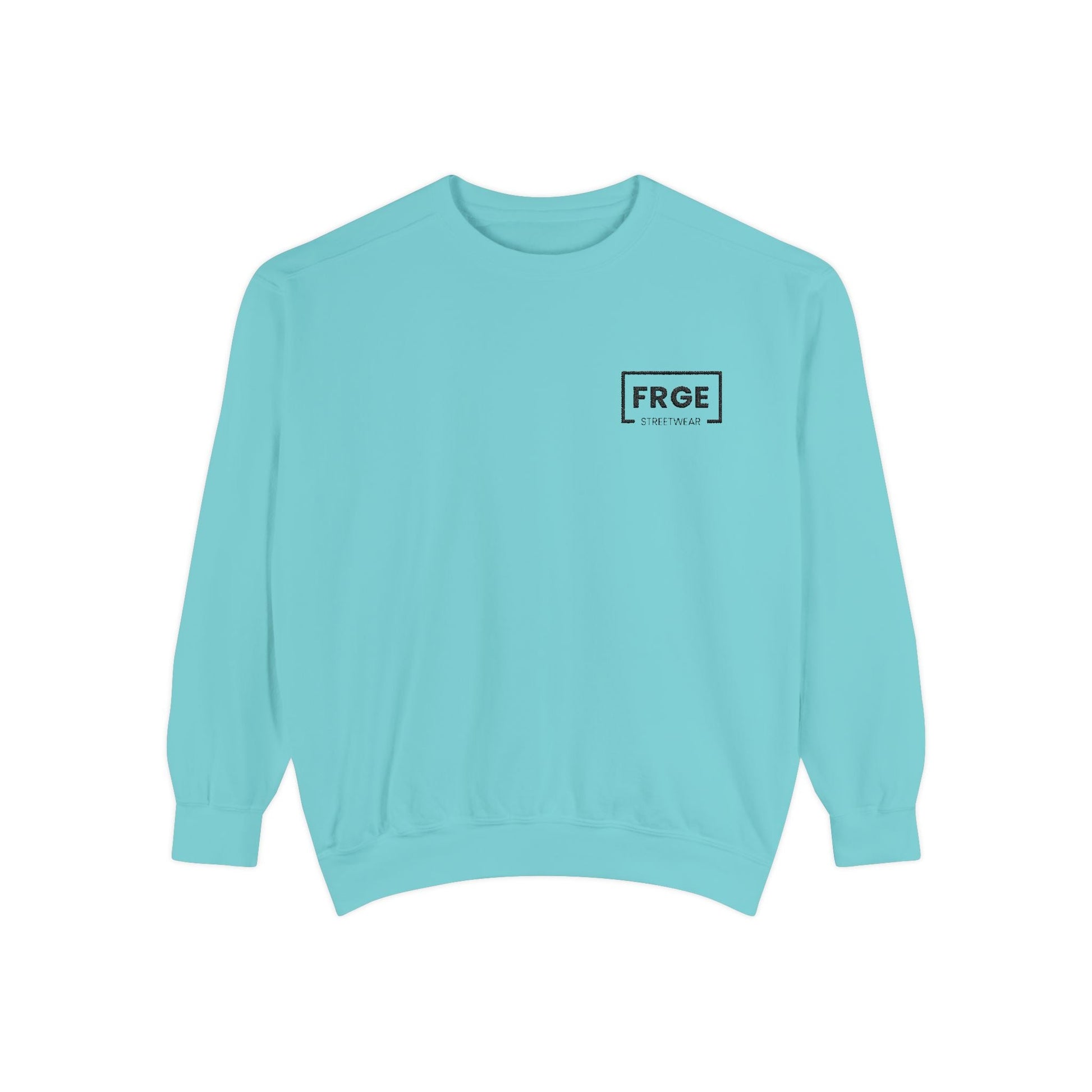 FRGE STREETWEAR - Unisex Garment-Dyed Sweatshirt Printify Sweatshirt