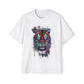 Bold Tiger Graphic Oversized Tee for Men - Stylish Streetwear Printify T-Shirt