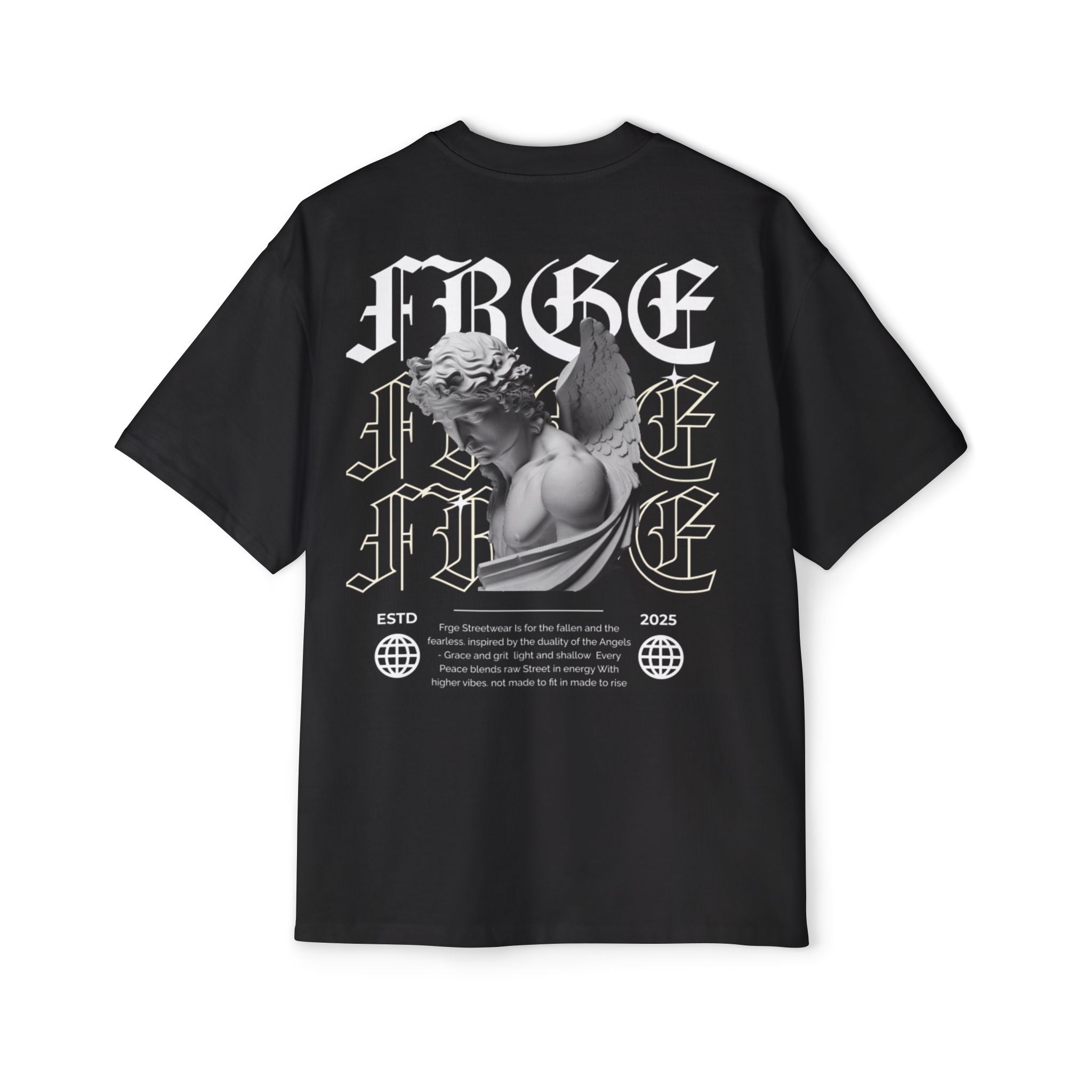 Oversized Tee - FRGE STREETWEAR BLESSED 2 FRGE T-Shirt