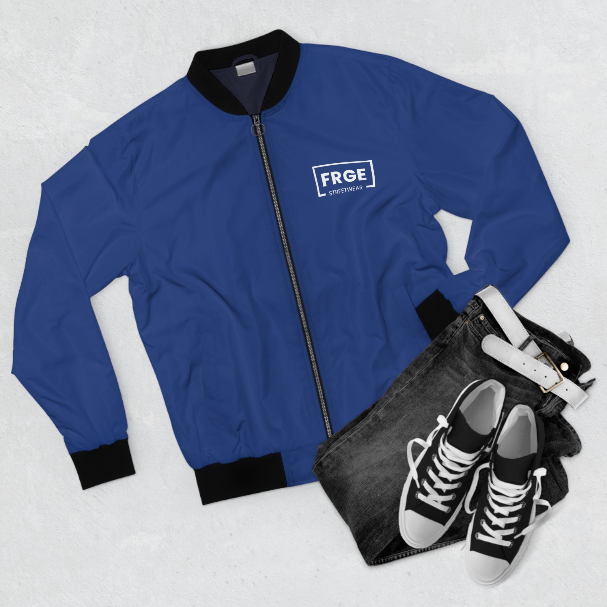 Men's Bomber Jacket - FRGE Streetwear TIGER Printify All Over Prints