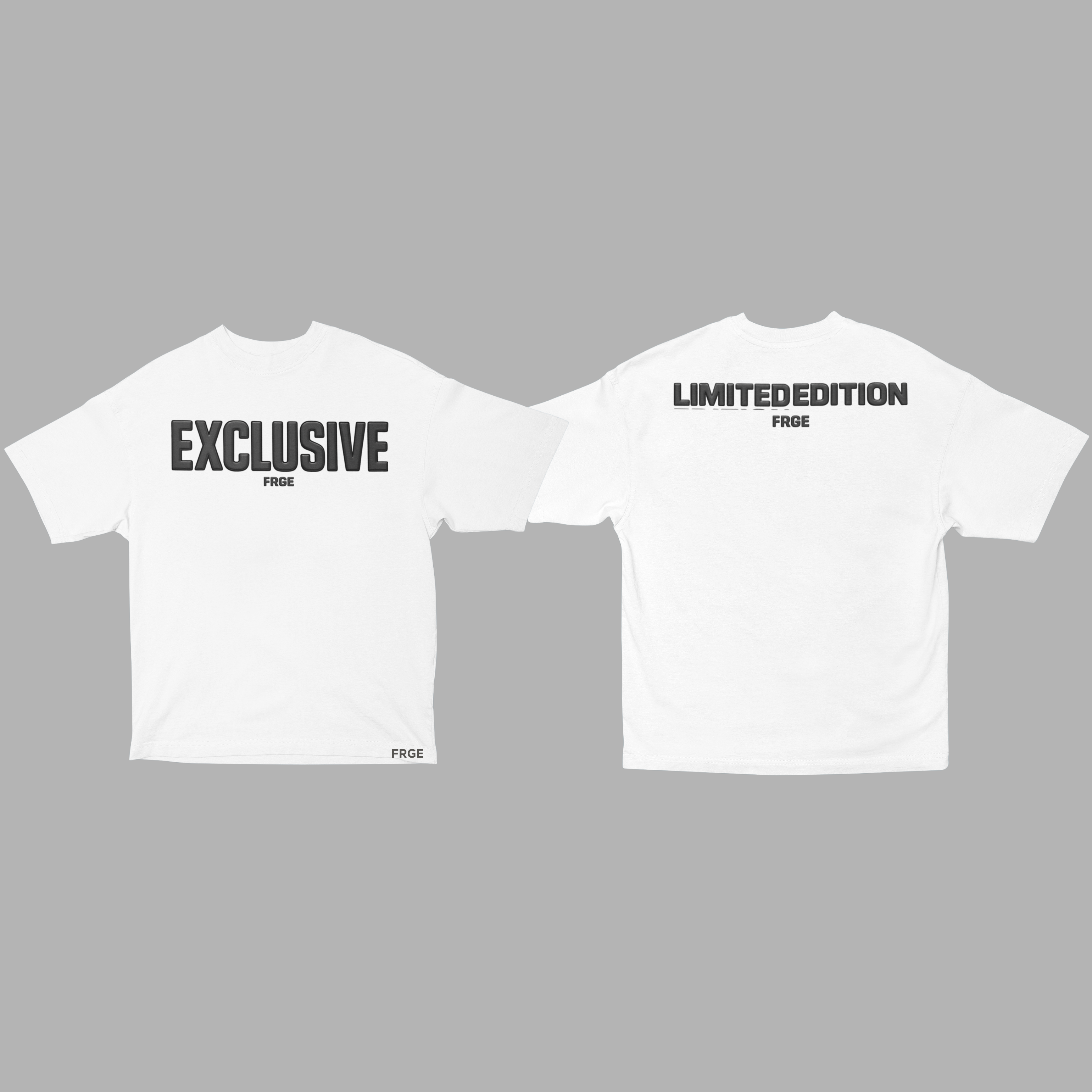 FRGE STREETWEAR — EXCLUSIVE / LIMITED EDITION DROP